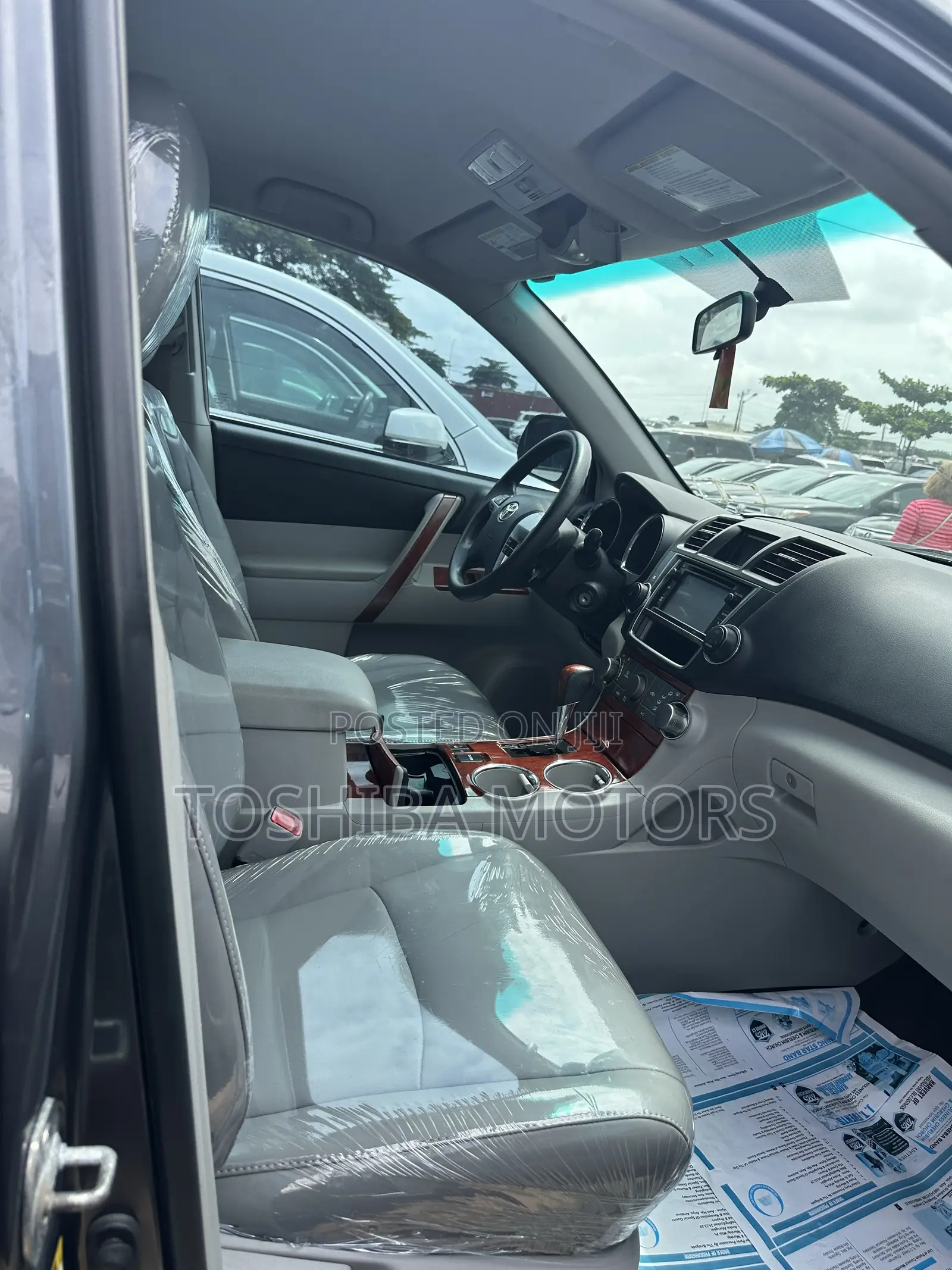 Toyota Highlander Sport 2010 Gray
