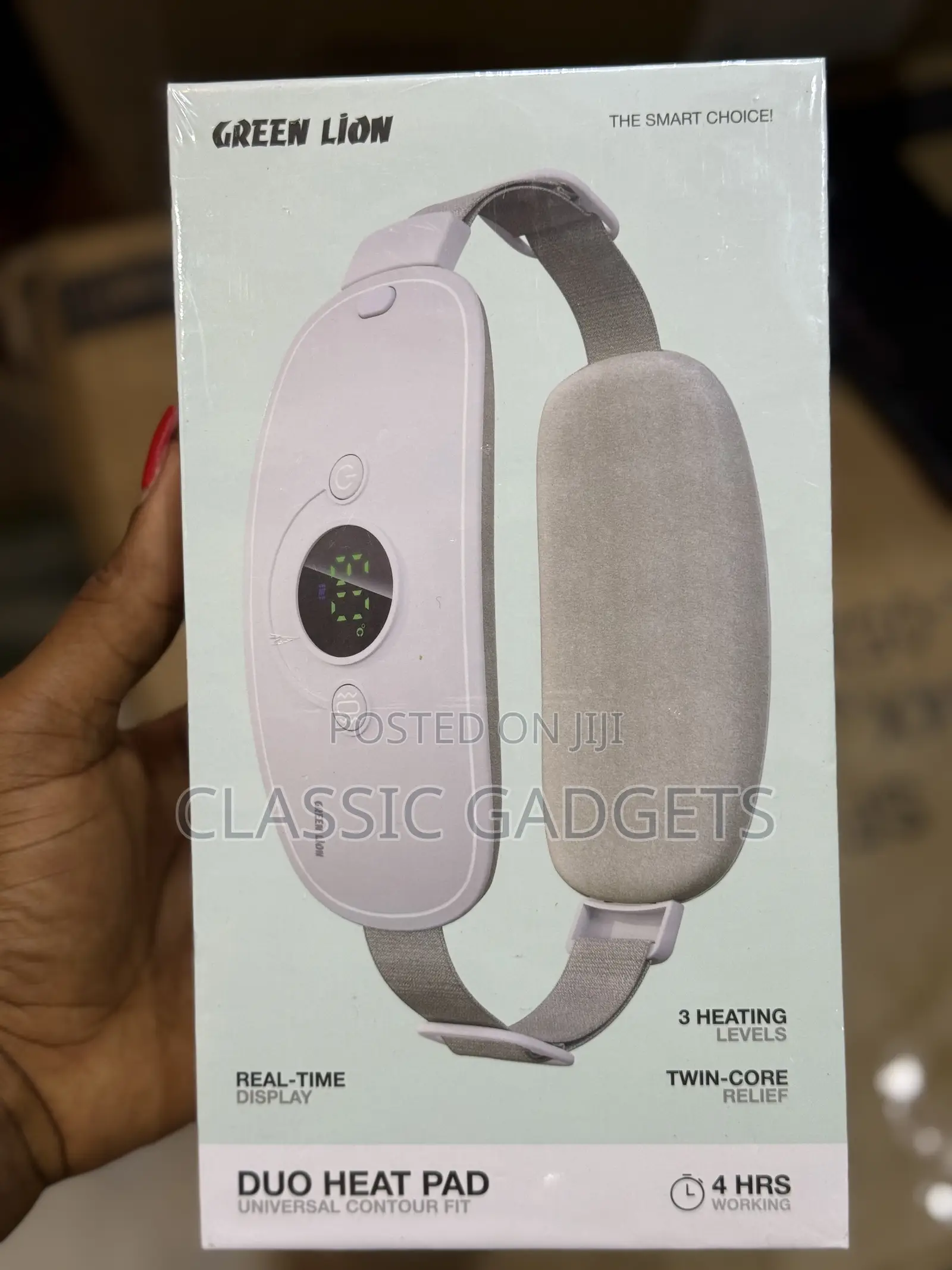 Green Lion Duo Heat Massaging Pad for Ladies