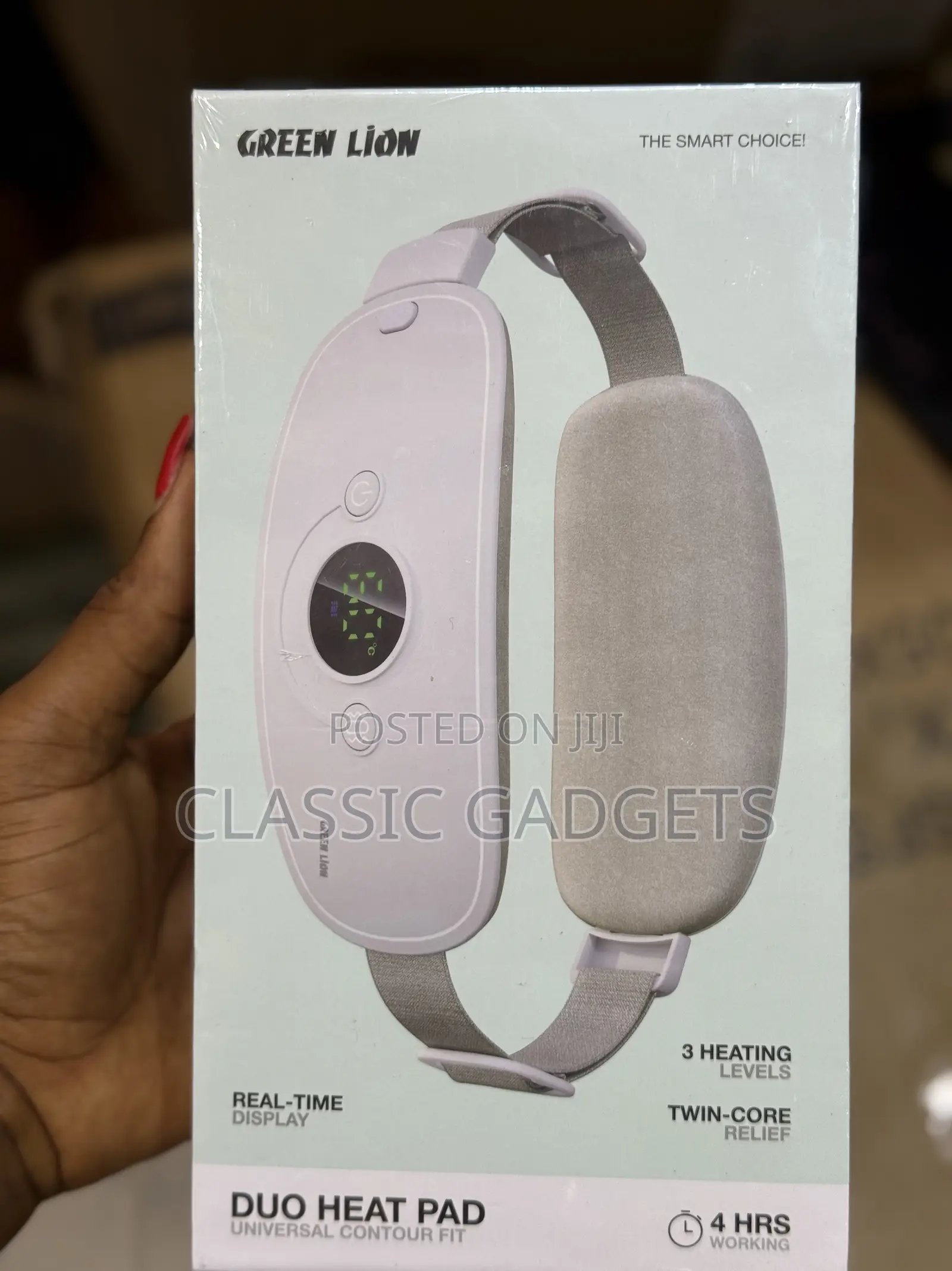 Green Lion Duo Heat Massaging Pad for Ladies