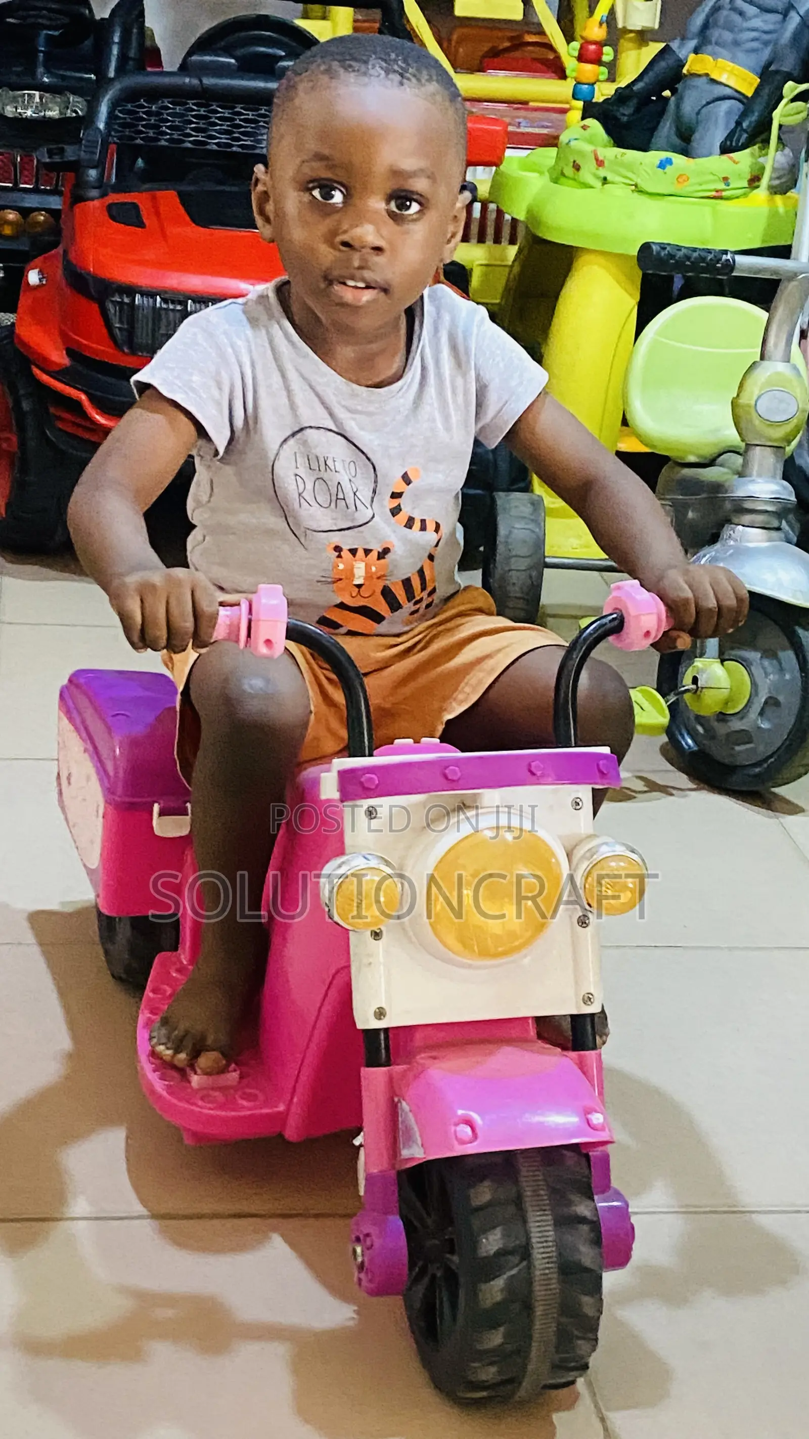 Children Rechargeable Bike