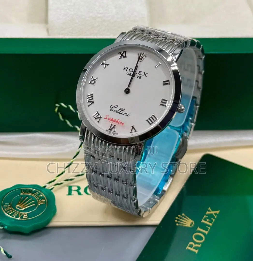 Rolex Geneve Authentic Flat Quality Luxury Wristwatch