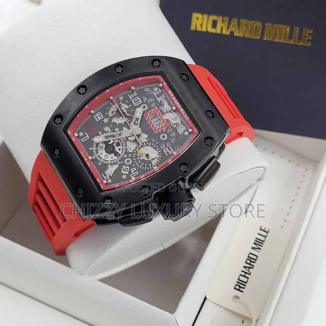 Richard Mille Quality Luxury Men Automatic Engine Wristwatch