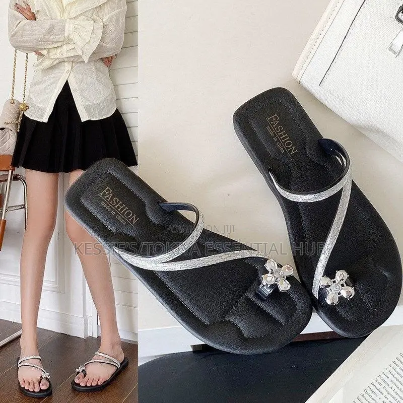 Rhinestone Slippers