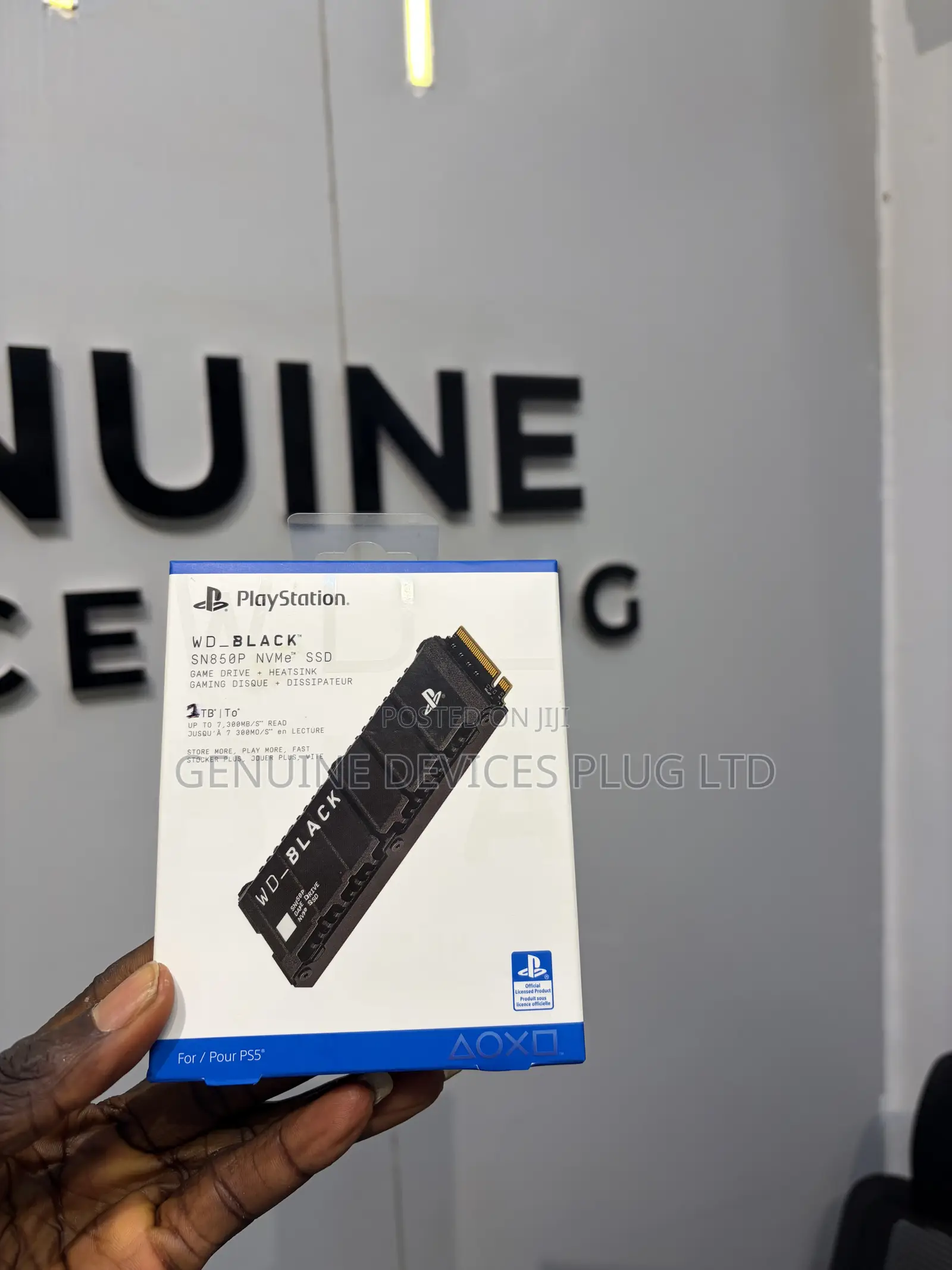 Wd_black 2tb Sn850p Nvme M.2 SSD Storage Expansion for Ps5 Consoles