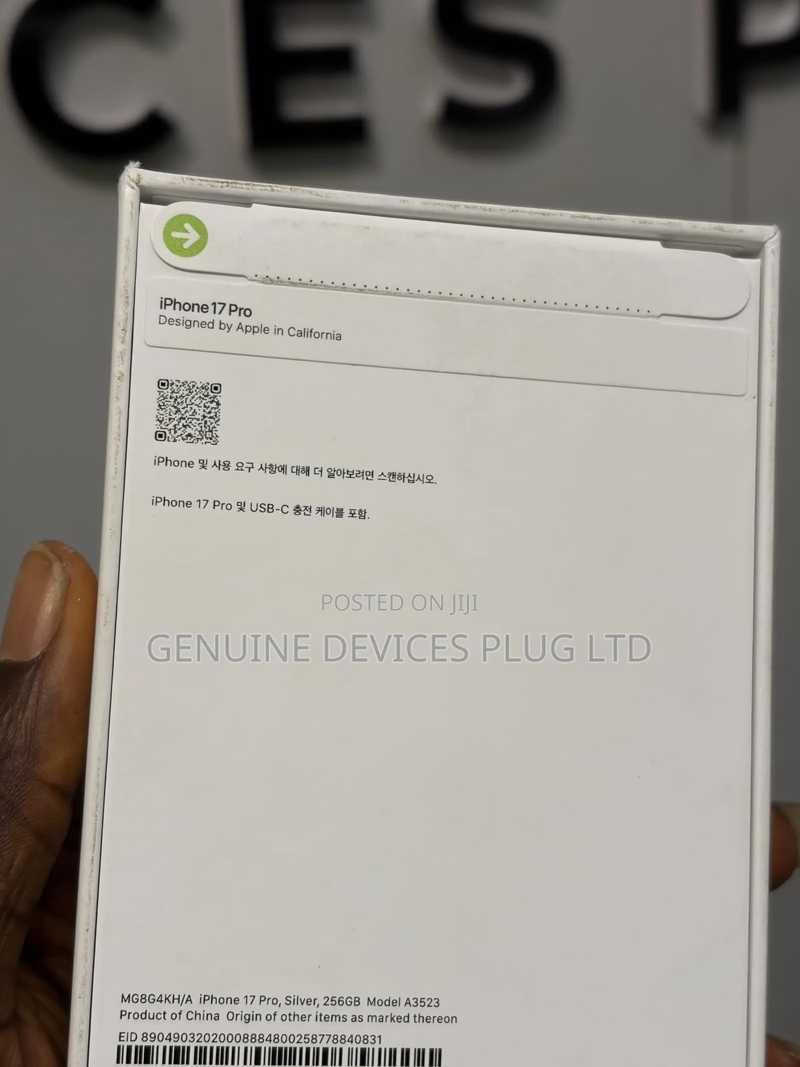 New Apple iPhone 17 Pro 256 GB Silver