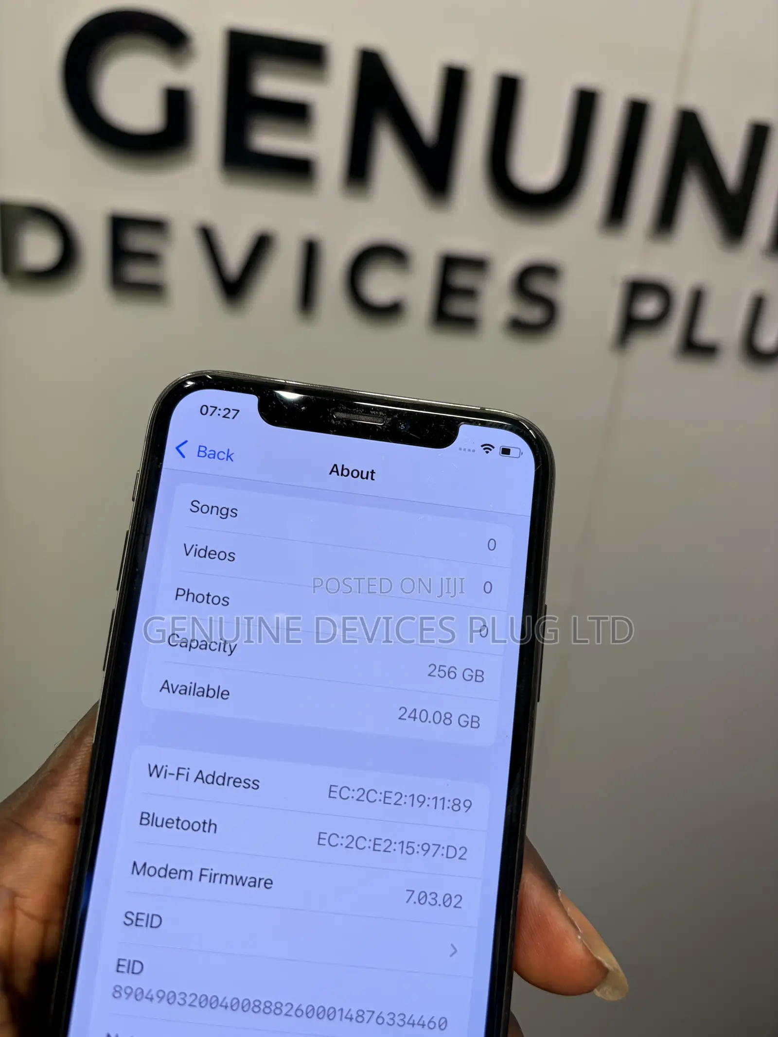 Apple iPhone XS 256 GB Black