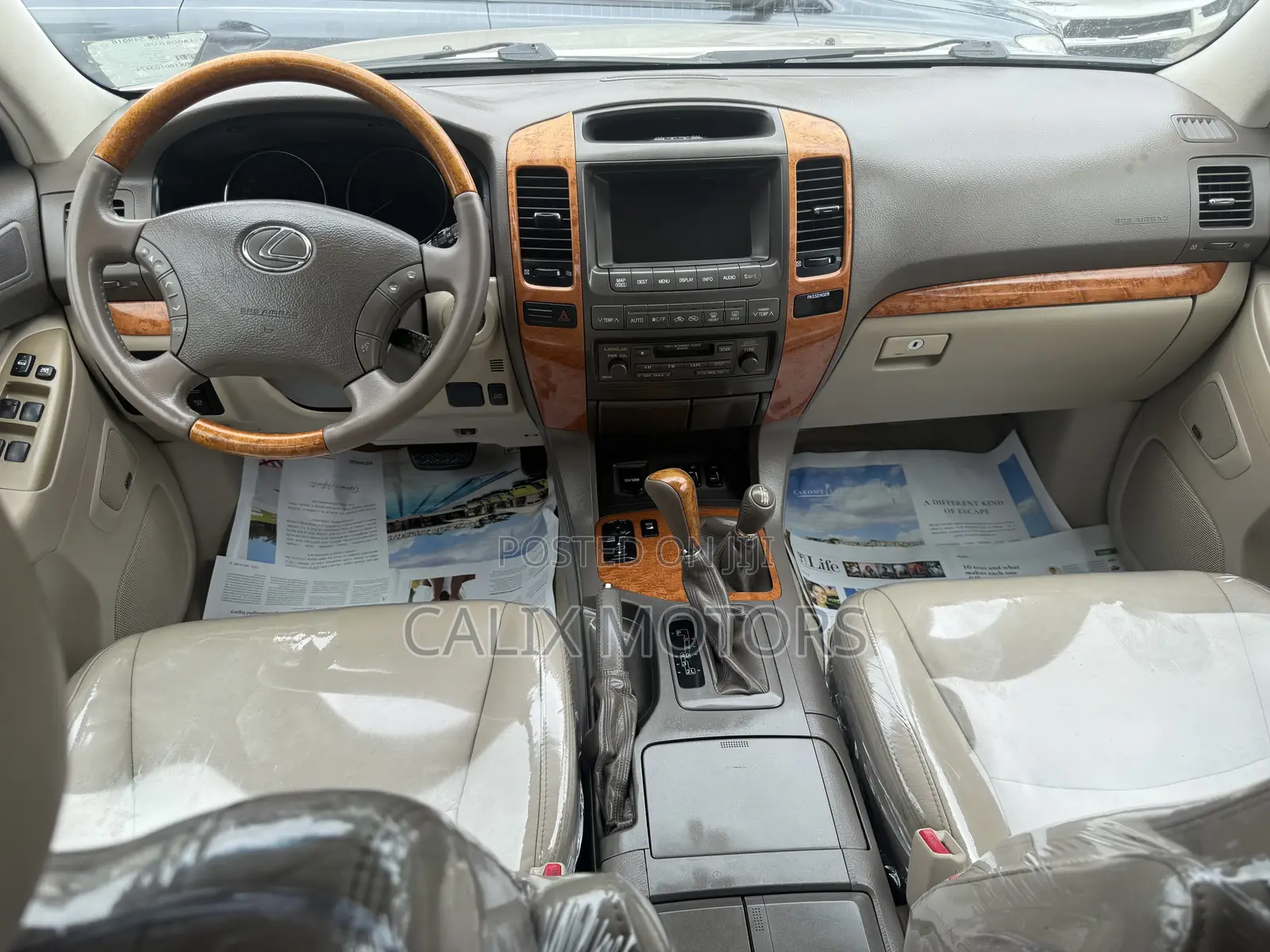 Lexus GX 2007 Gold