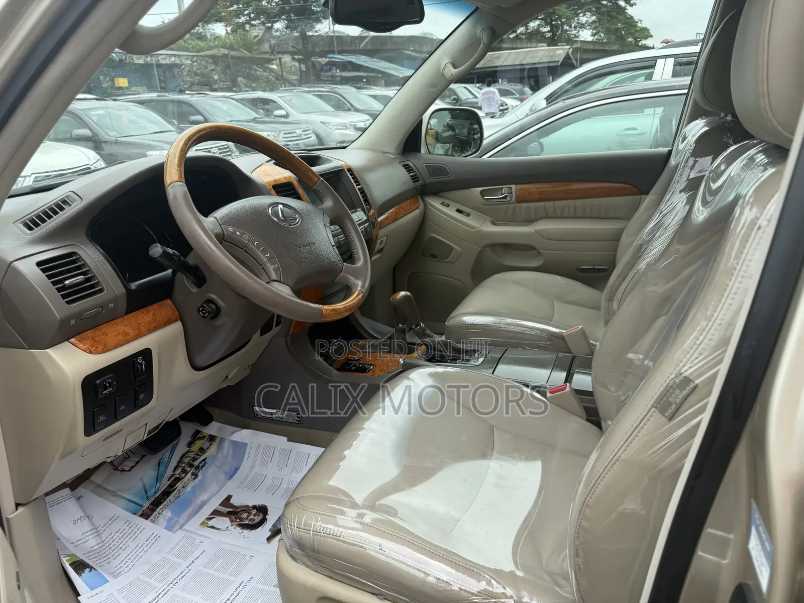 Lexus GX 2007 Gold