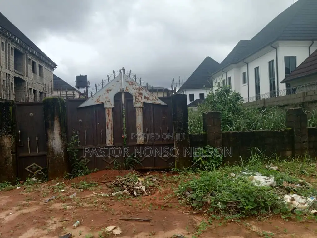 675sqm Plot at Area UA Royal Garden Estate Owerri
