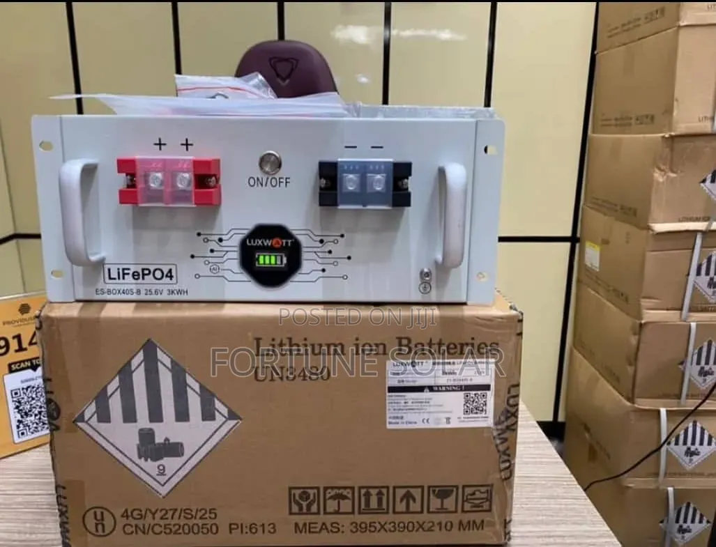 Luxwatt 3kwh 24v Lithium Battery With Digital Display and Longlasting