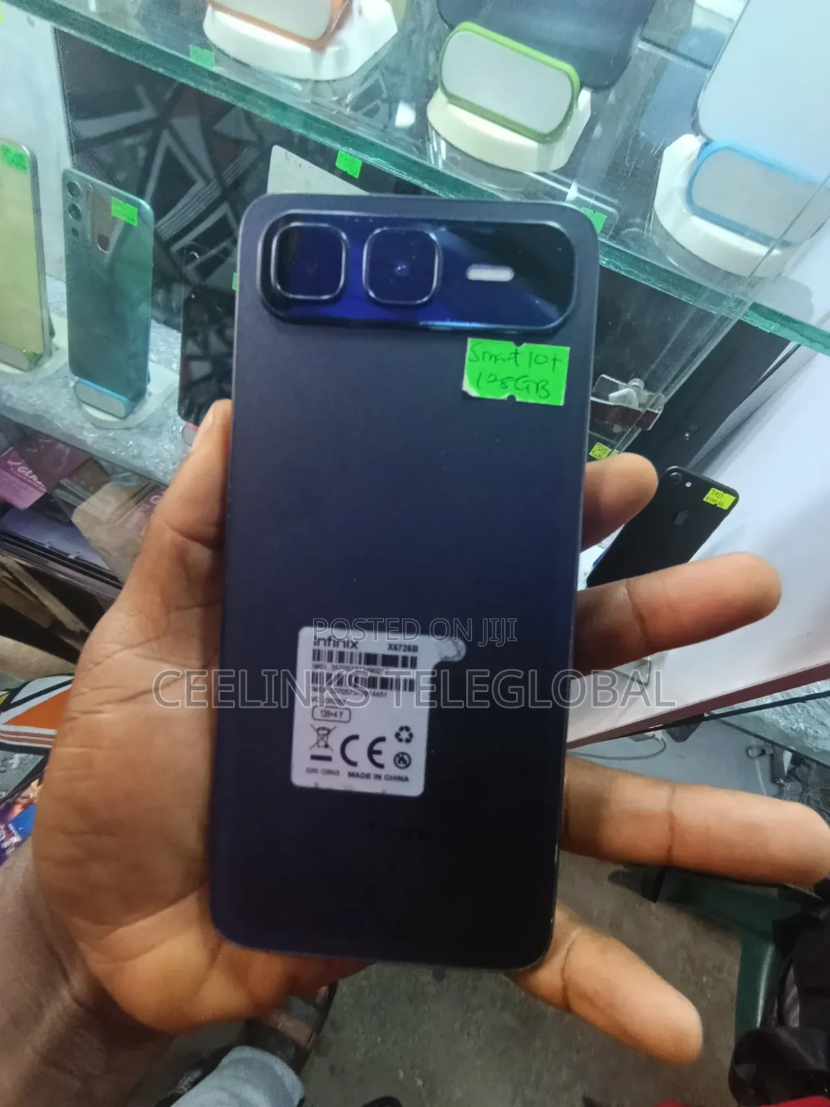 Infinix Smart 10 Plus 128 GB Blue