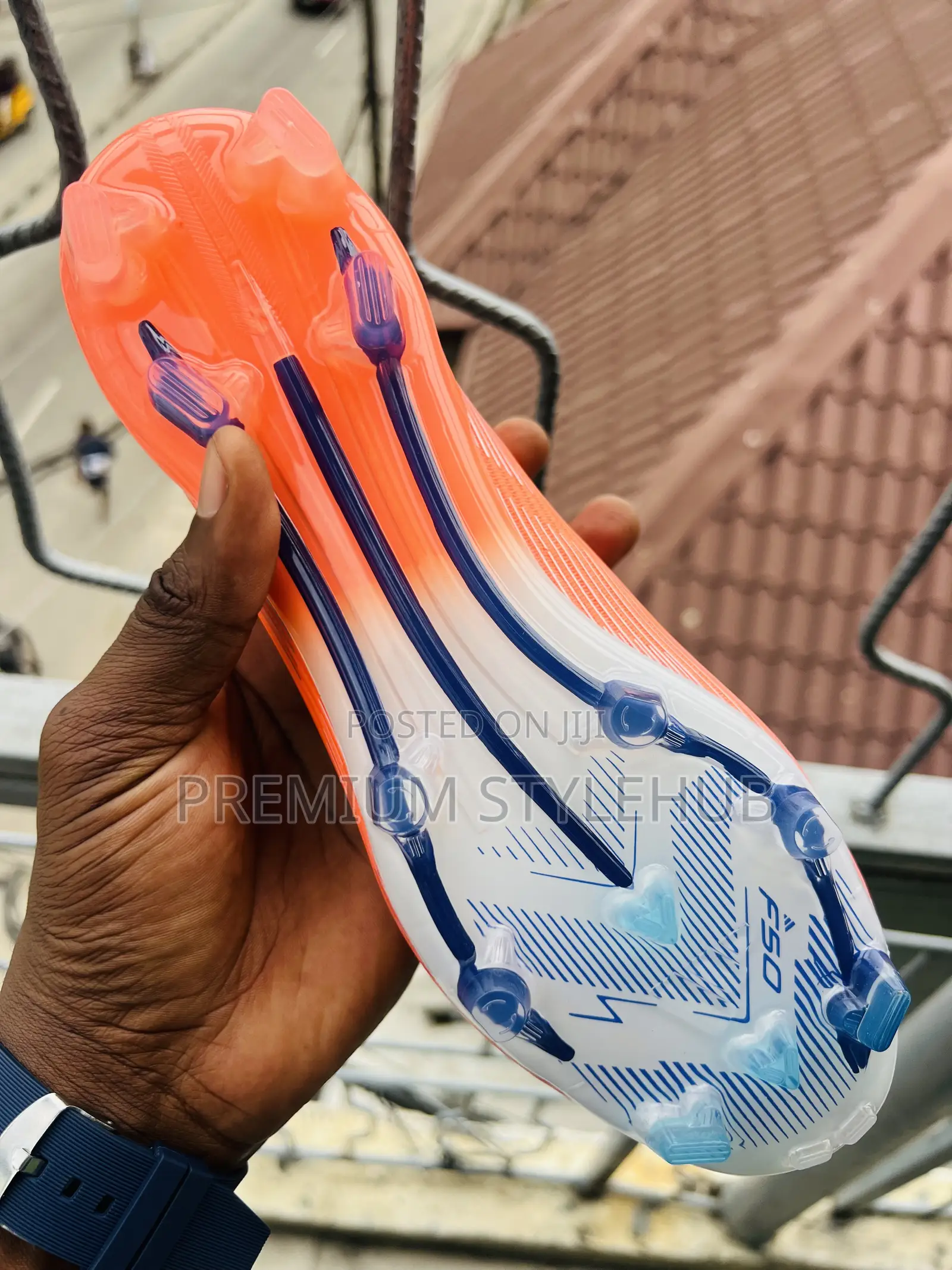 Orange F:50 Football Boots
