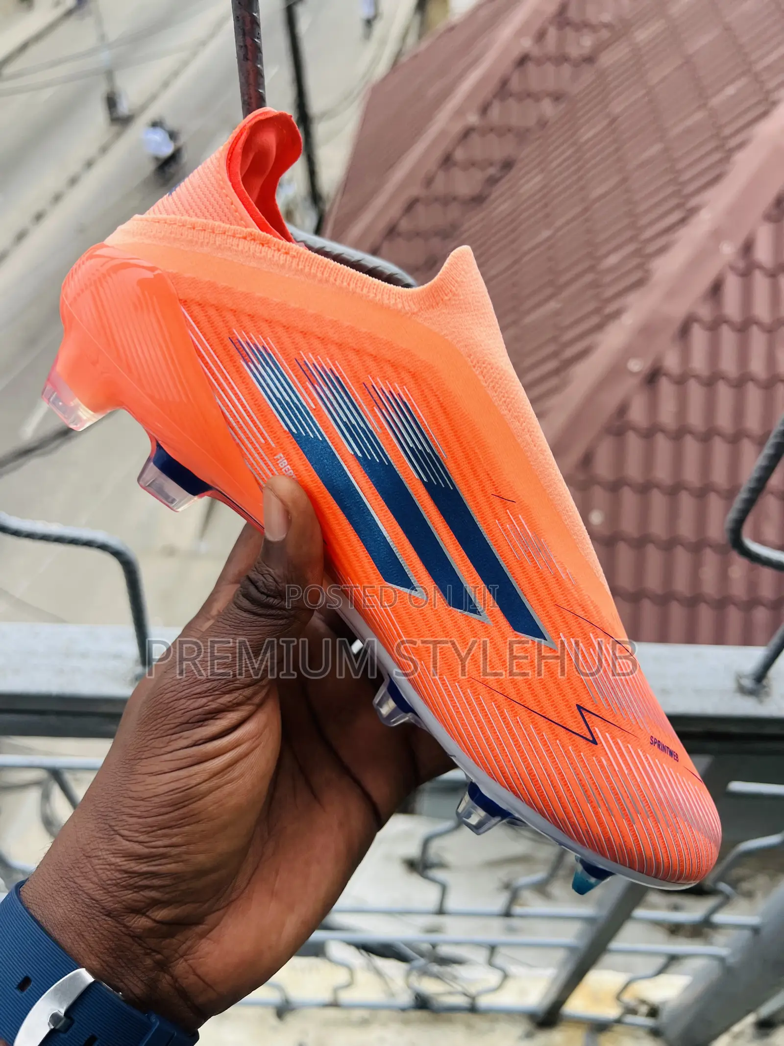 Orange F:50 Football Boots