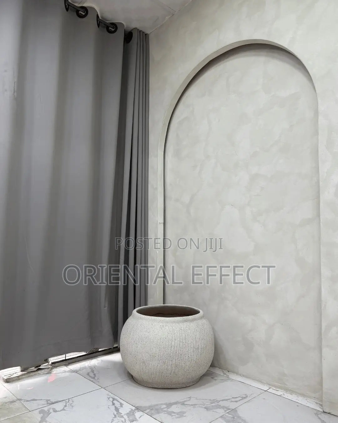 Granite Nude Rough Bowl Merlot Pot | Flower Pots Nigeria | Home Decor