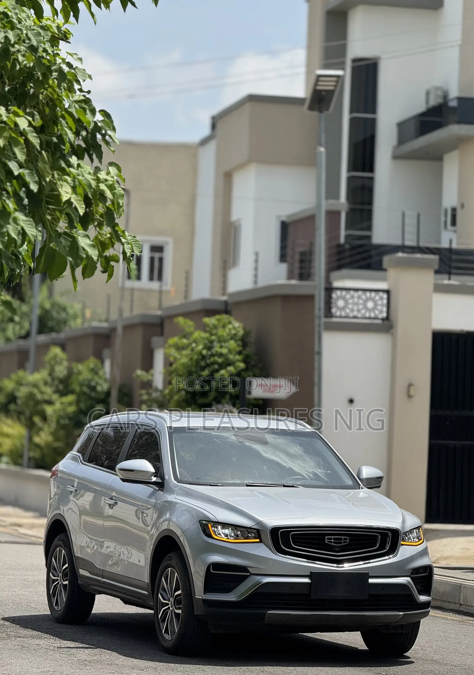 New Geely Azkarra 2025 Silver