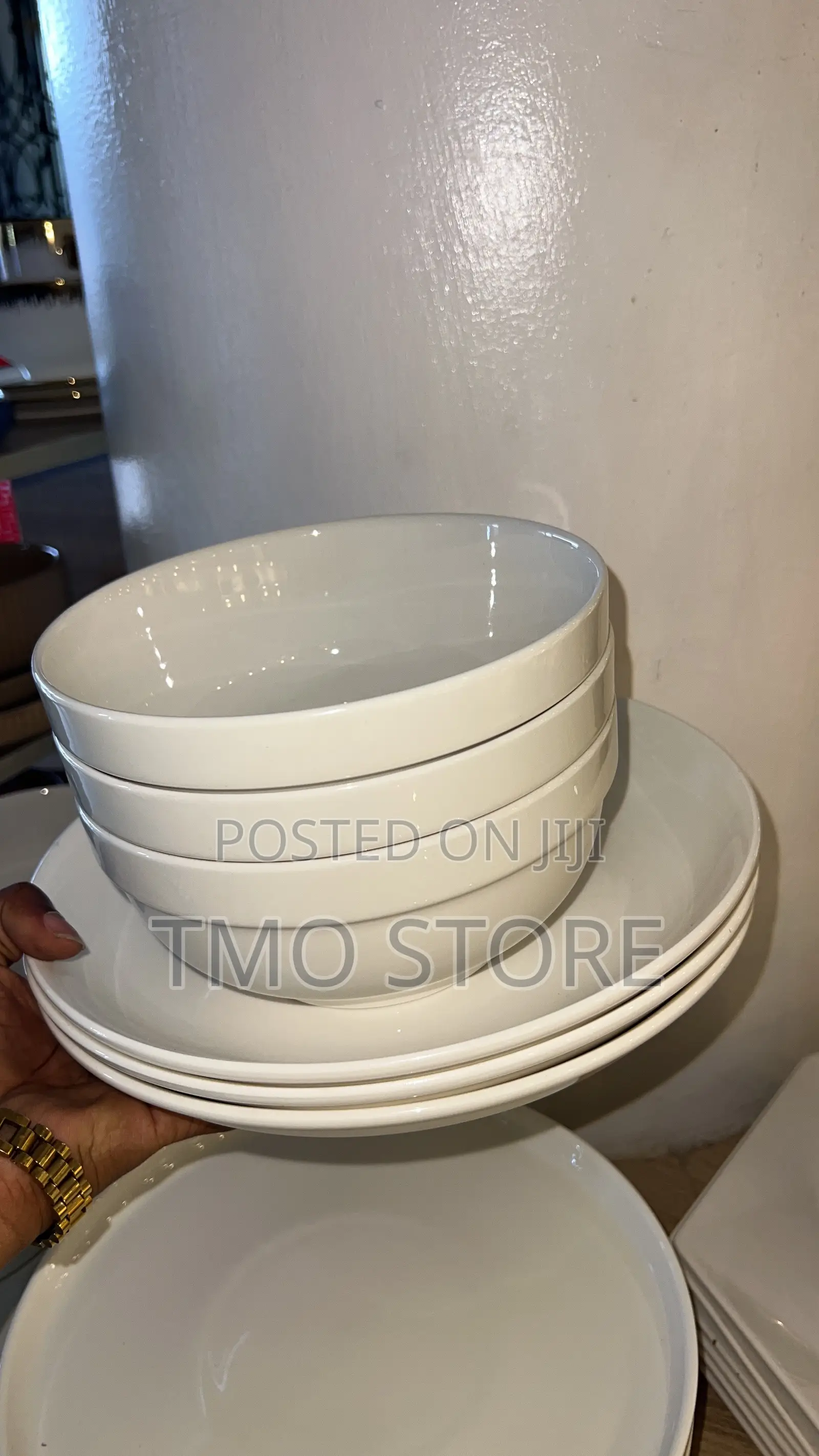 6pcs Ceramic Bowl Set, Ceramic Plates, Flat Plates