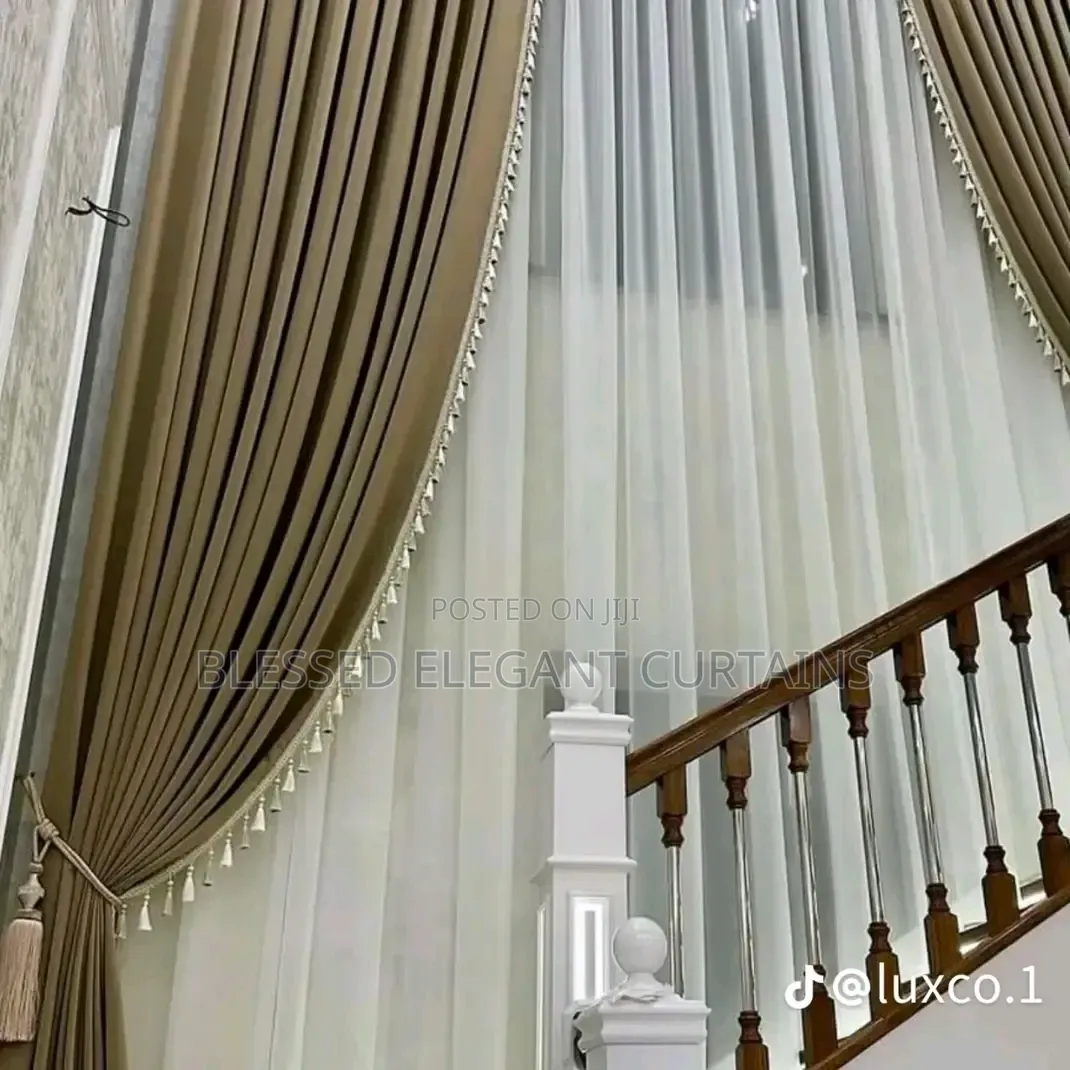 Curtains, Blinds Curtain Rods Available