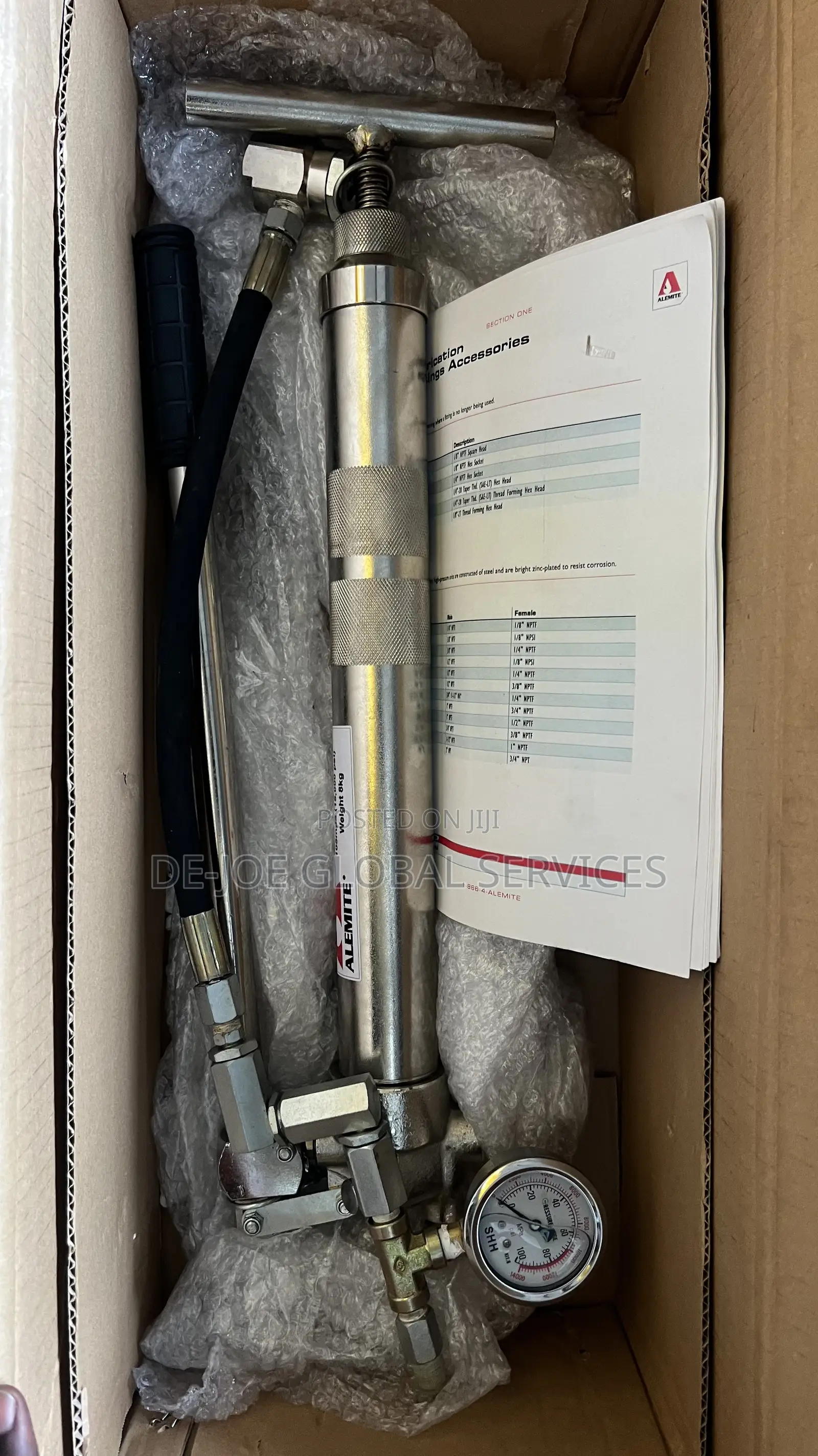 Alemite High-Pressure Lever Grease Gun – 15,000 Psi