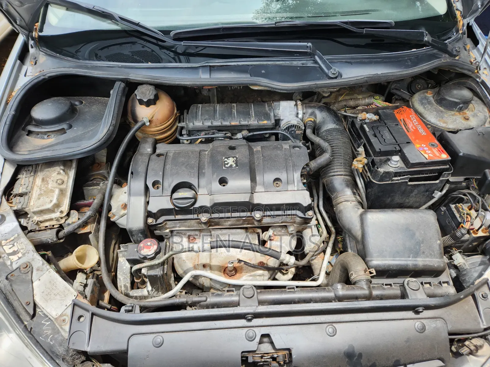 Peugeot 206 2004 Gray