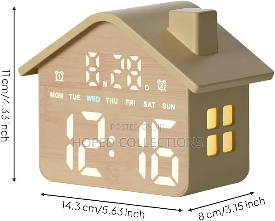Digital Led Clock With Alarm and Calendar