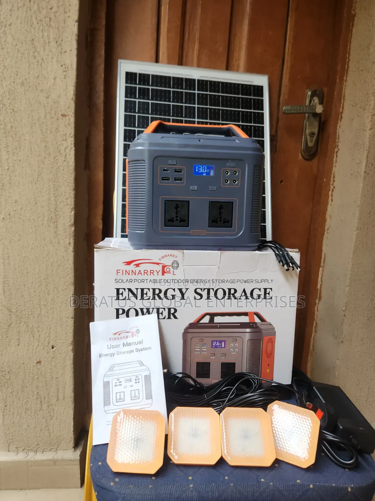 350W Backup Power Station _ Solar Electricity Charging