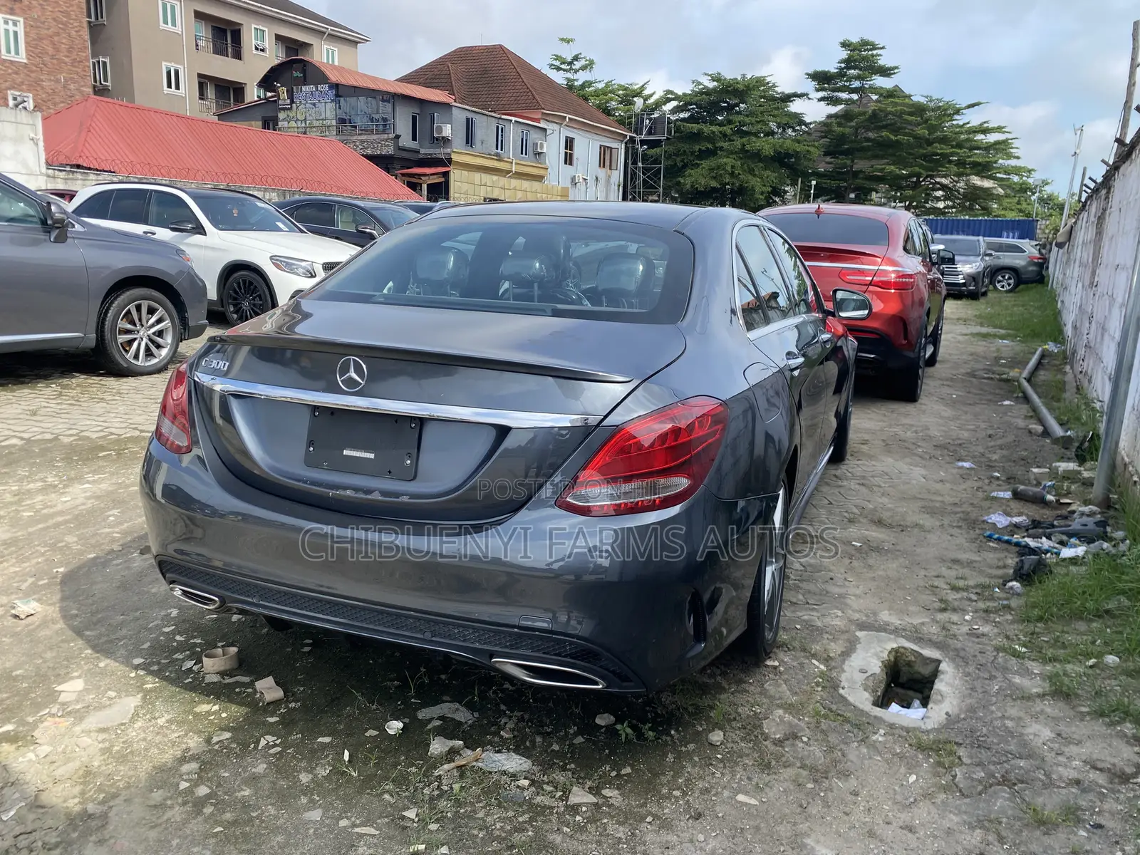 Mercedes-Benz C300 Base Sedan RWD (2.0L 4cyl 7A) 2016 Gray