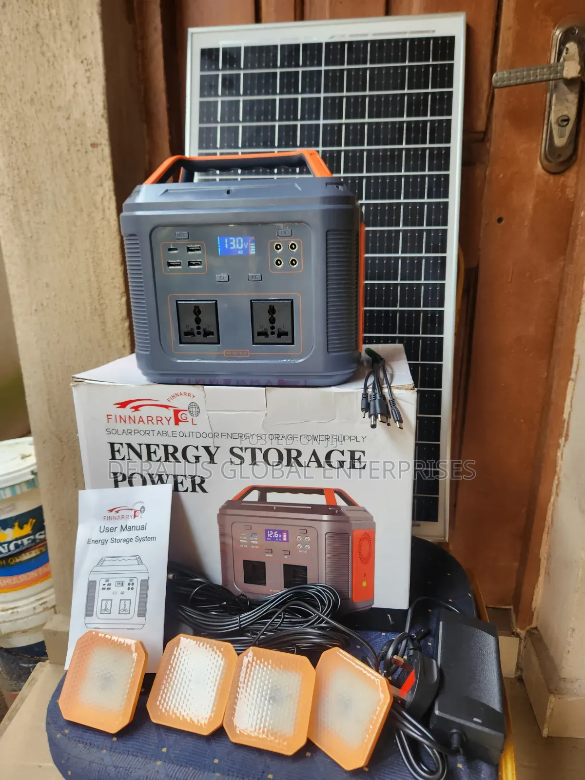 350W Solar Generator for Small Home Appliances