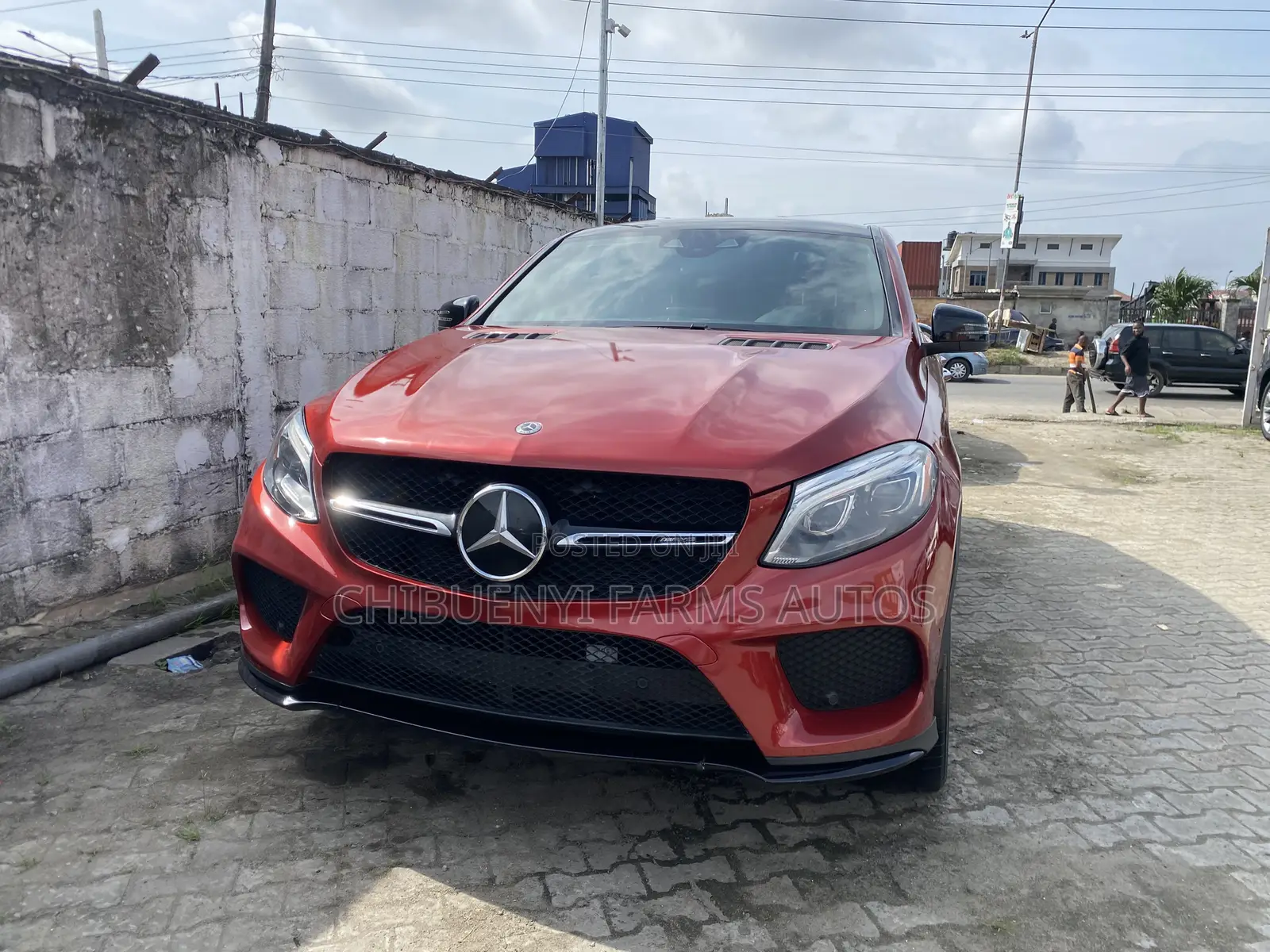 Mercedes-Benz GLE-Class AMG GLE 43 4MATIC 2019 Red