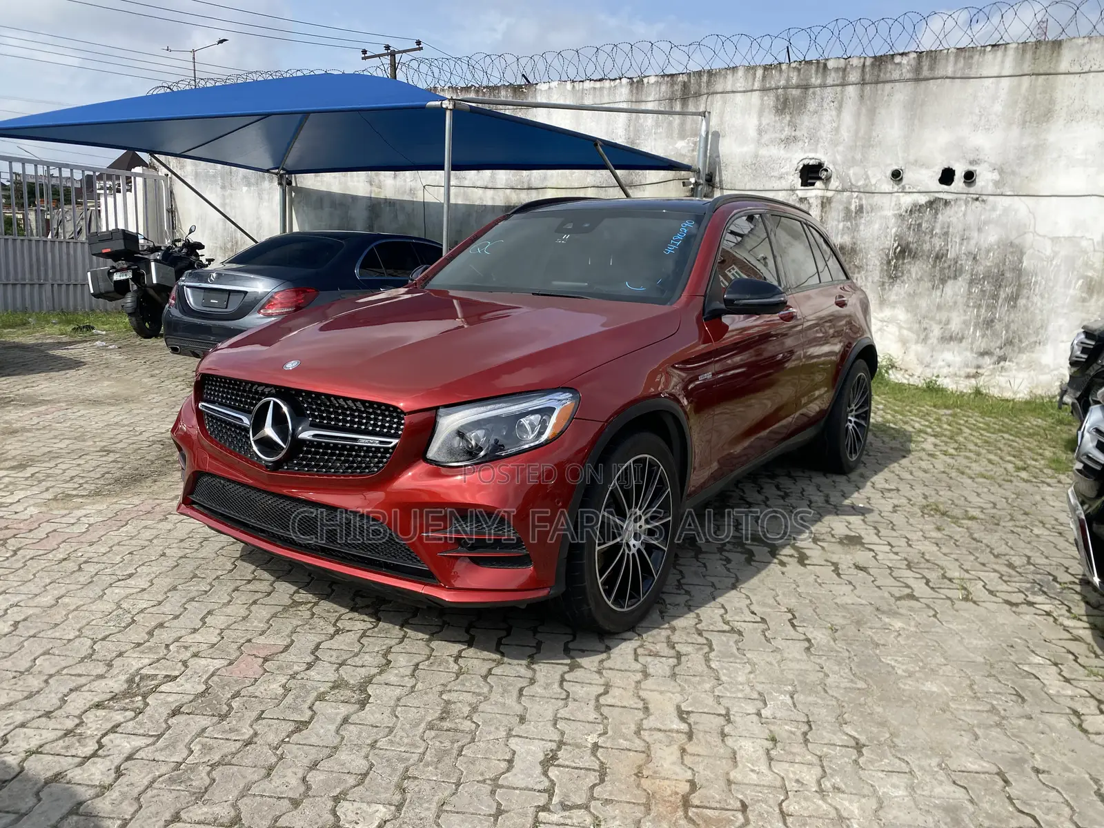 Mercedes-Benz GLC-Class 2017 Red