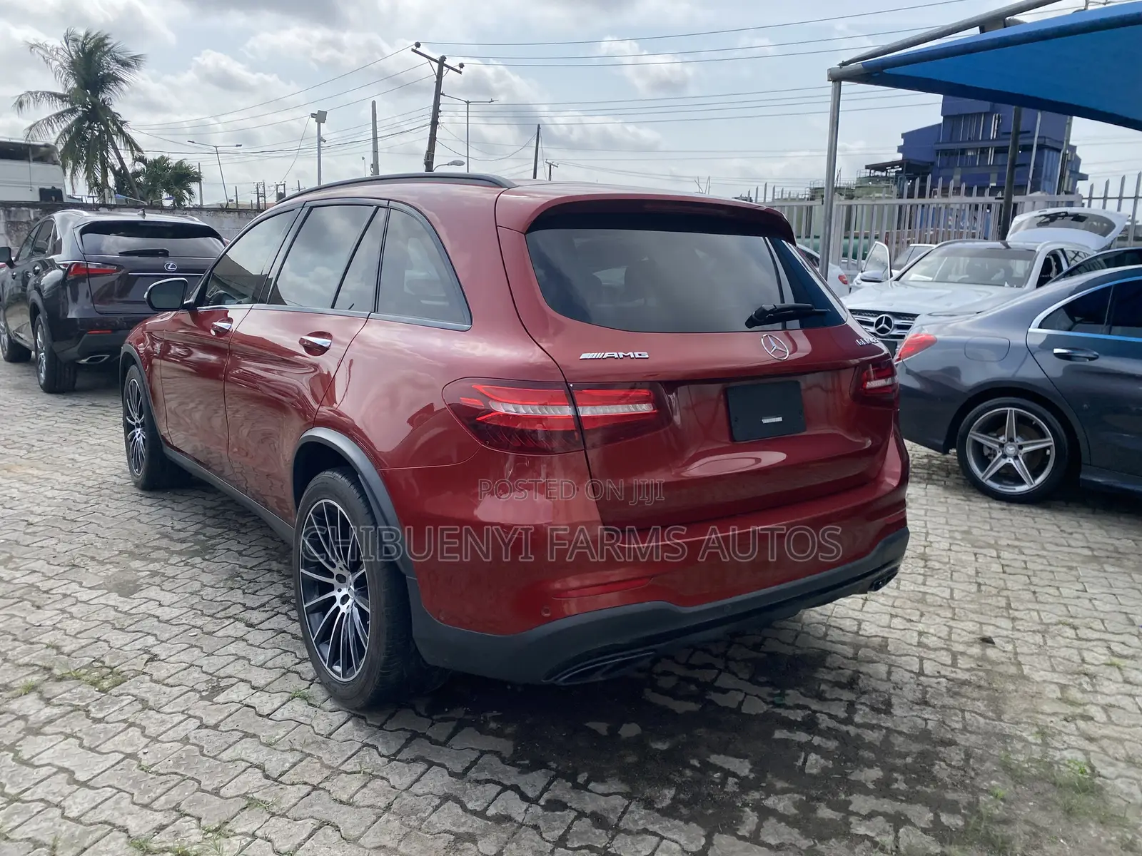 Mercedes-Benz GLC-Class 2017 Red