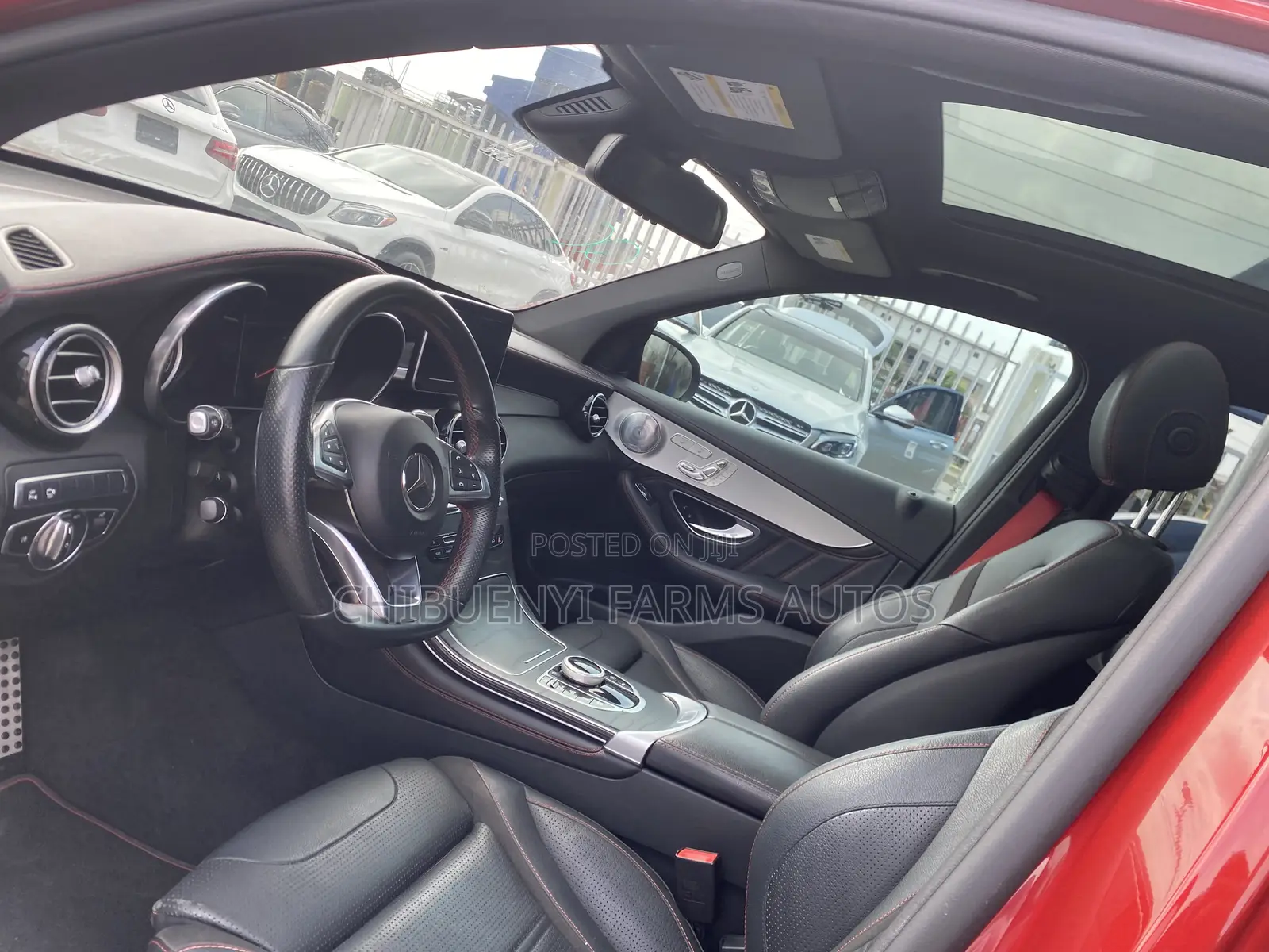 Mercedes-Benz GLC-Class 2017 Red