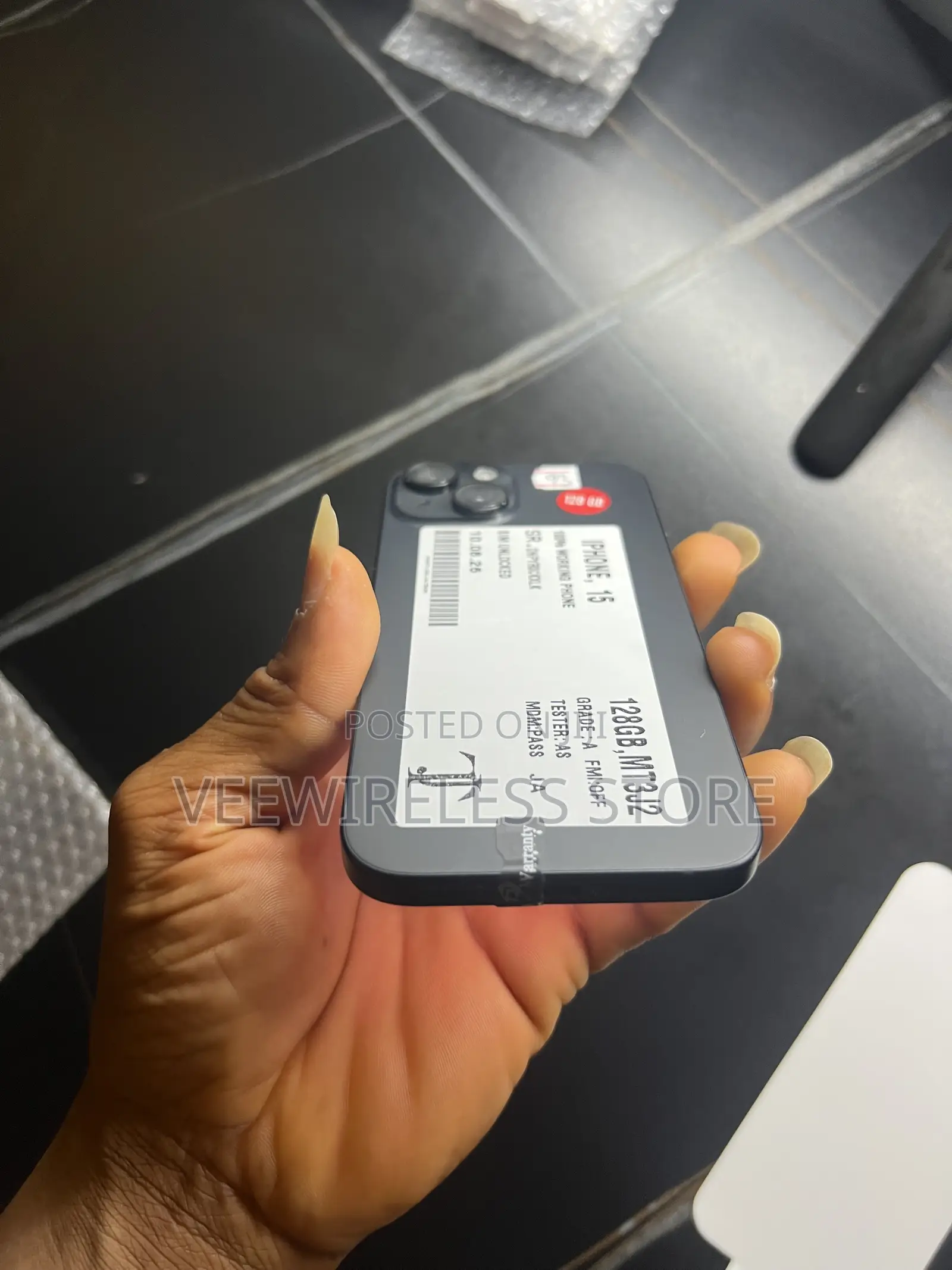 Apple iPhone 15 128 GB Black