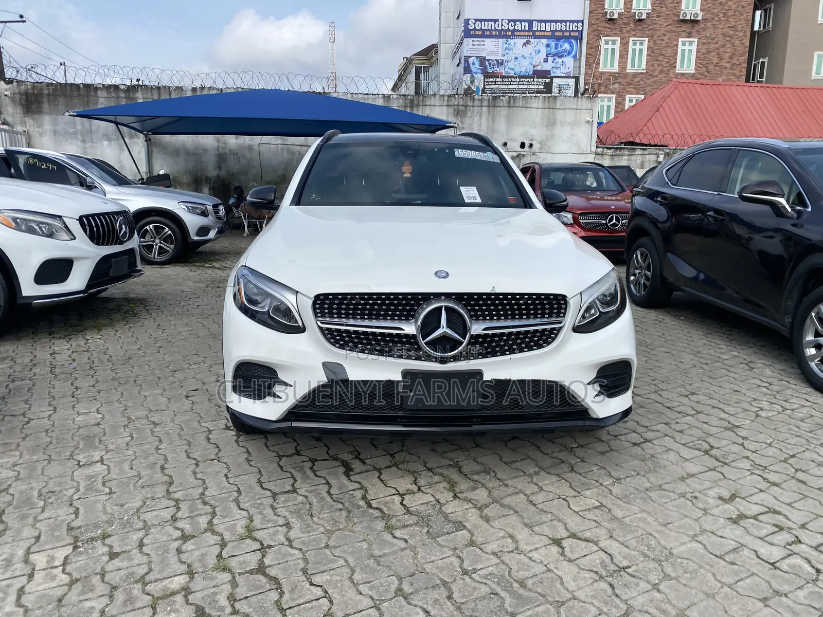Mercedes-Benz GLC-Class 2017 White