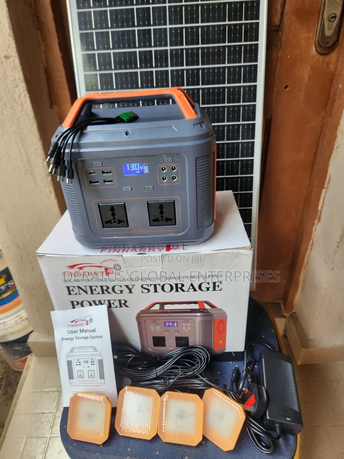 350W Mini Solar Generator for Home Backup