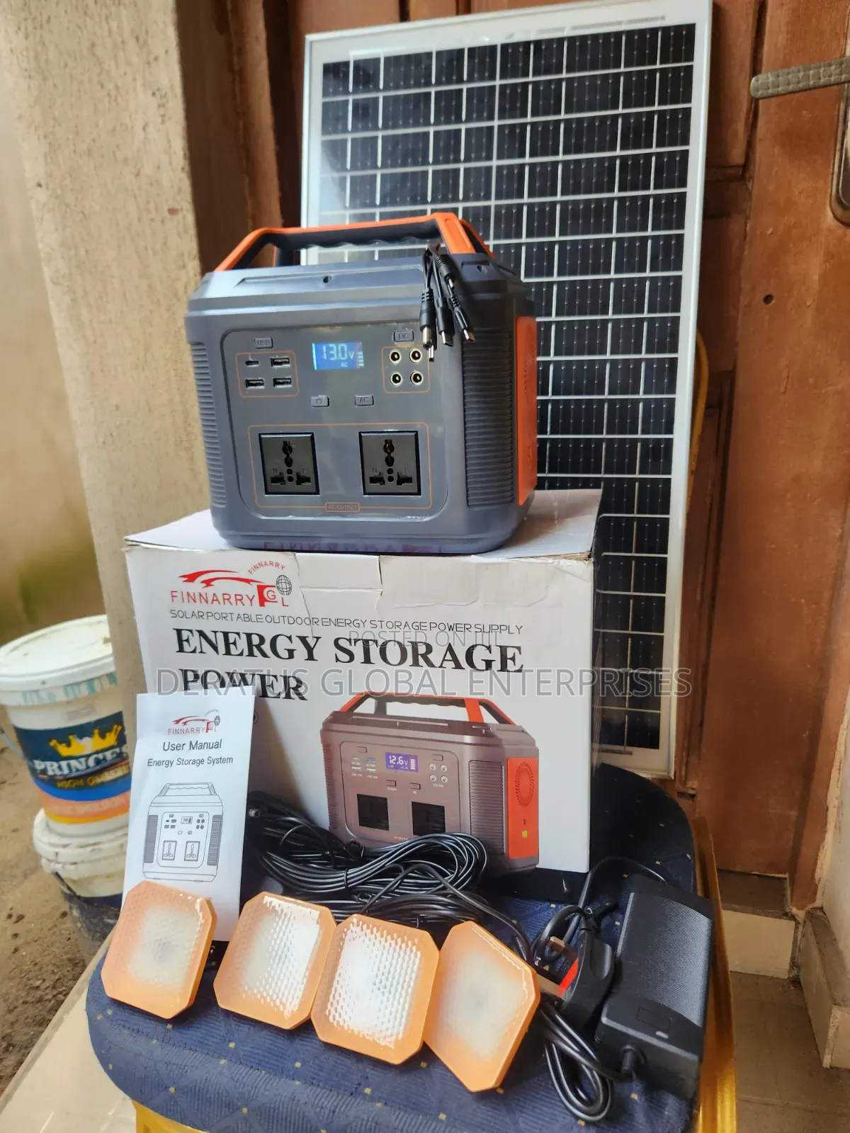 350W Portable Solar Power Station _ Ready to Use