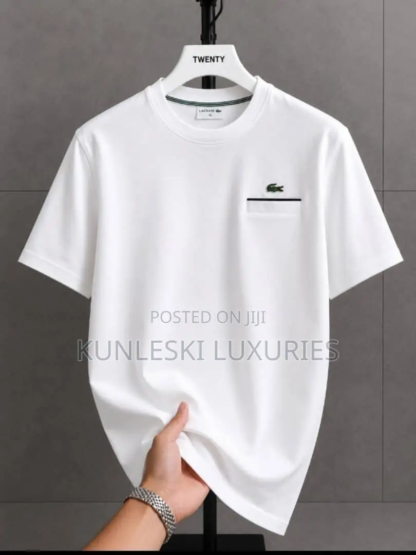 High Quality Lacoste Round Neck T-Shirt