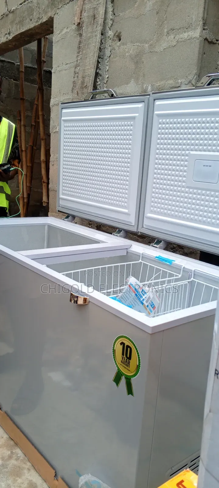 Original Scanfrost Inverter Deep Freezer 500 Letter