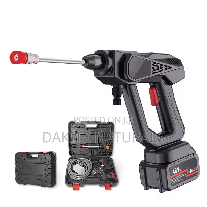 High Pressure Water Gun Wireless Lithium Battery Portable Washer
