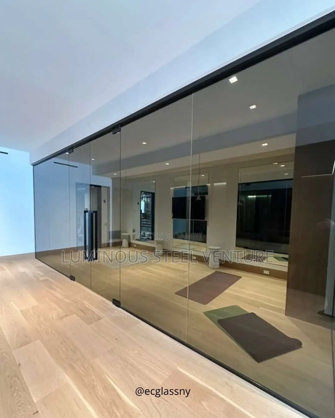 This Is Your Stunning Store's Glass Partition.