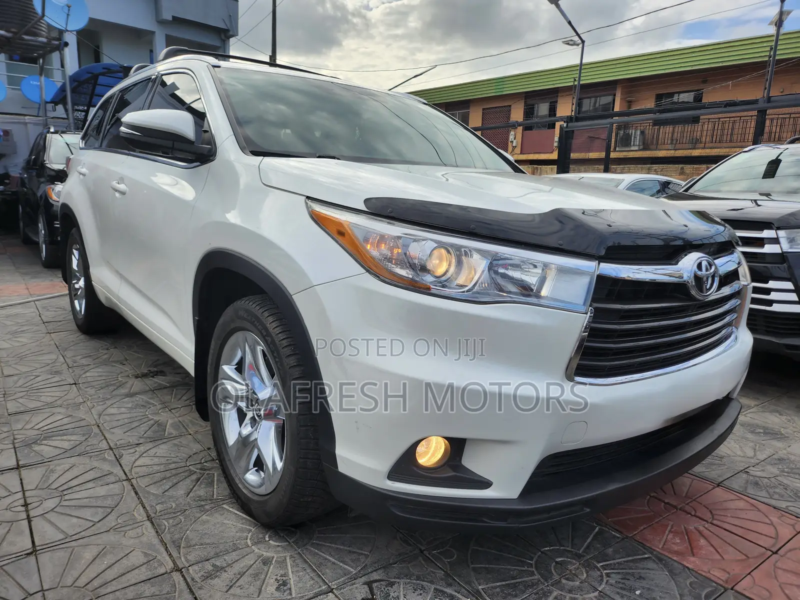 Toyota Highlander Limited Platinum V6 4x4 (3.5L 6cyl 6A) 2016 White