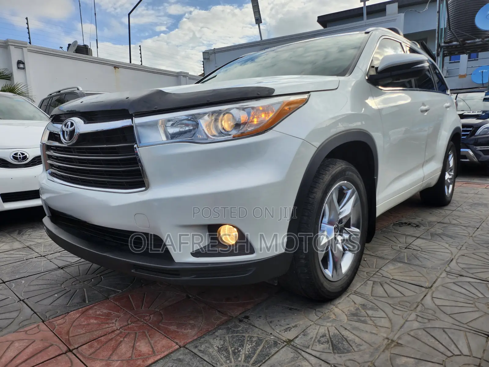 Toyota Highlander Limited Platinum V6 4x4 (3.5L 6cyl 6A) 2016 White