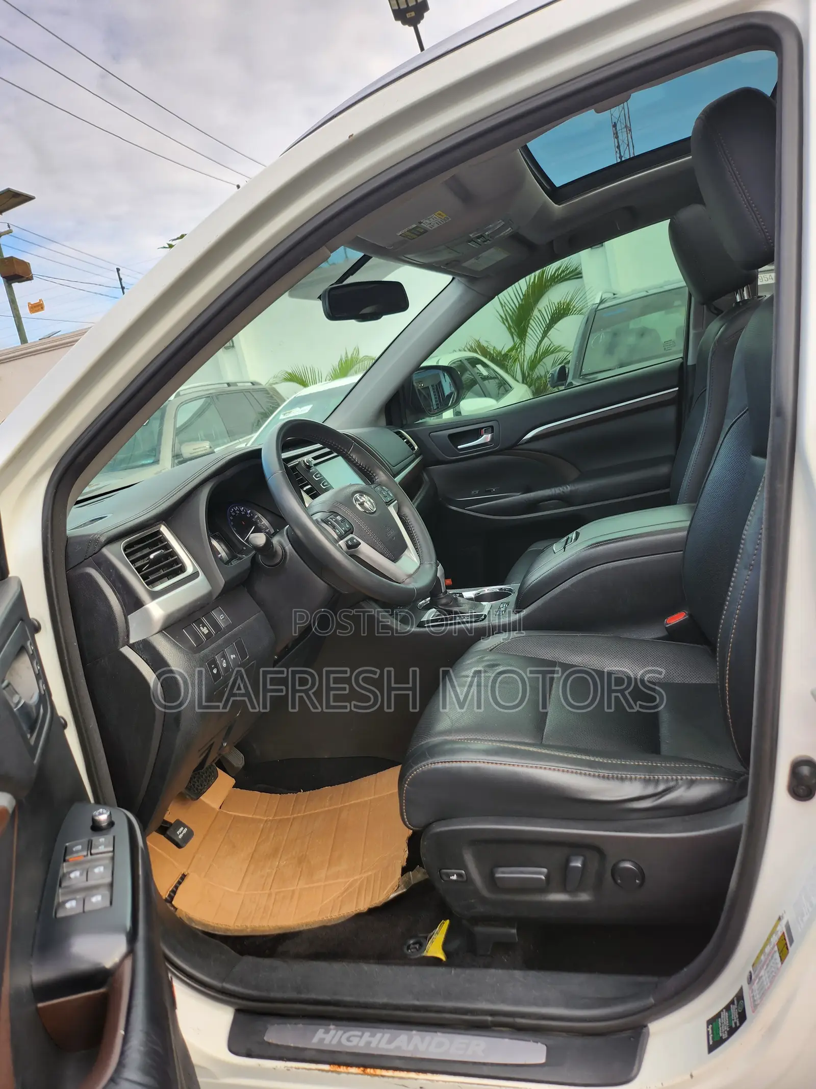 Toyota Highlander Limited Platinum V6 4x4 (3.5L 6cyl 6A) 2016 White