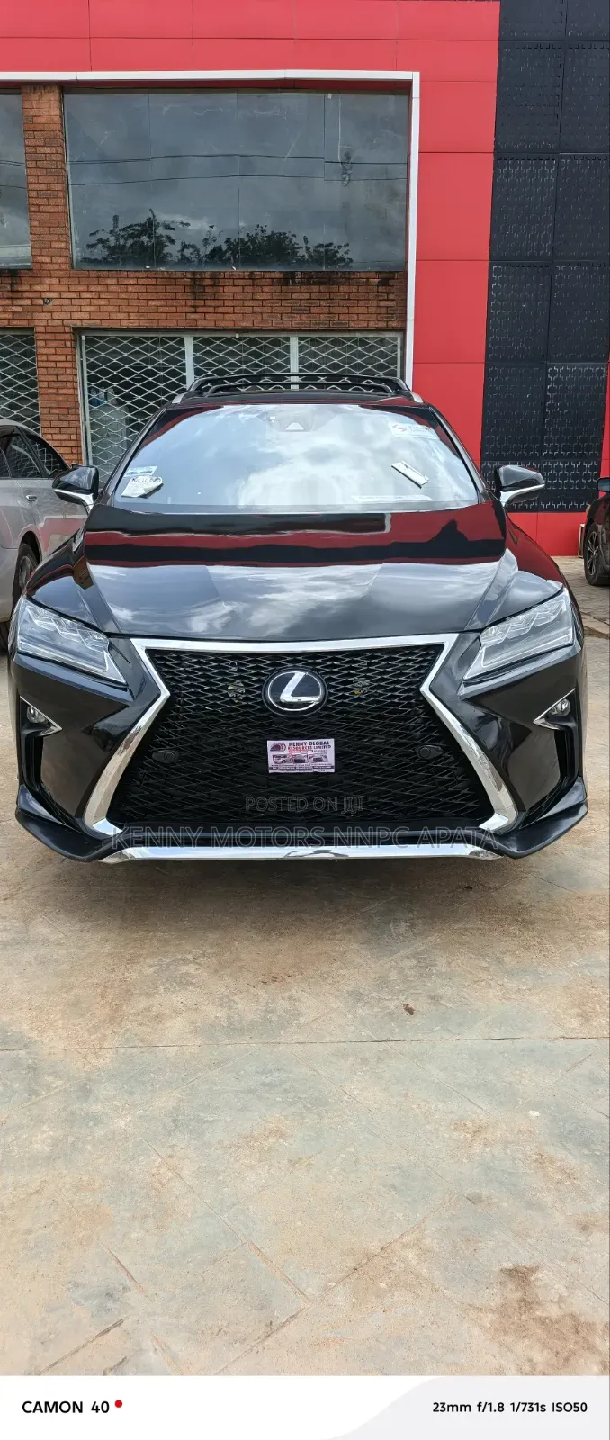 Lexus RX 350 F Sport AWD 2018 Black