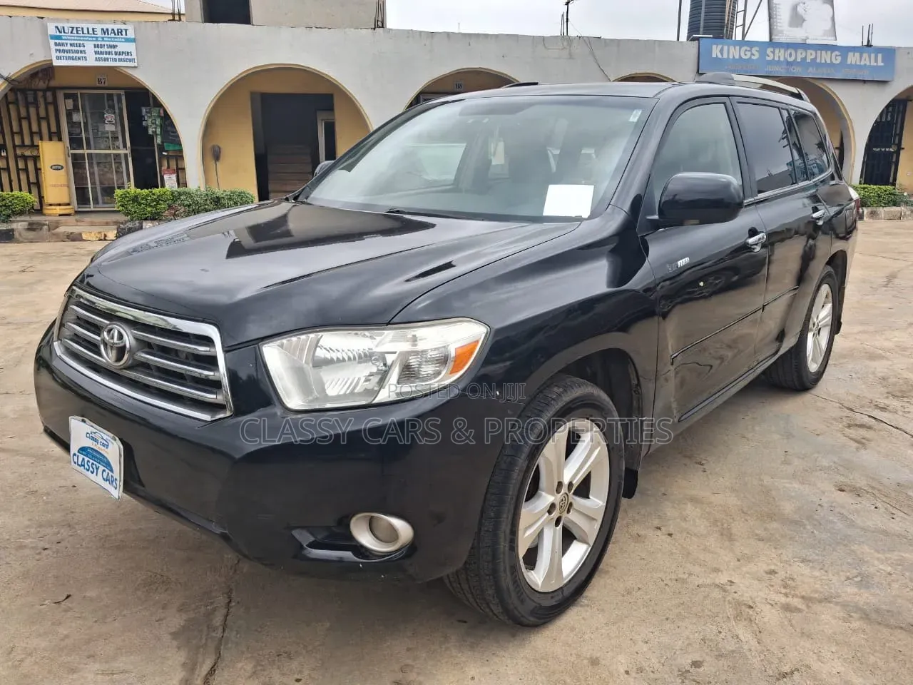 Toyota Highlander V6 2009 Black