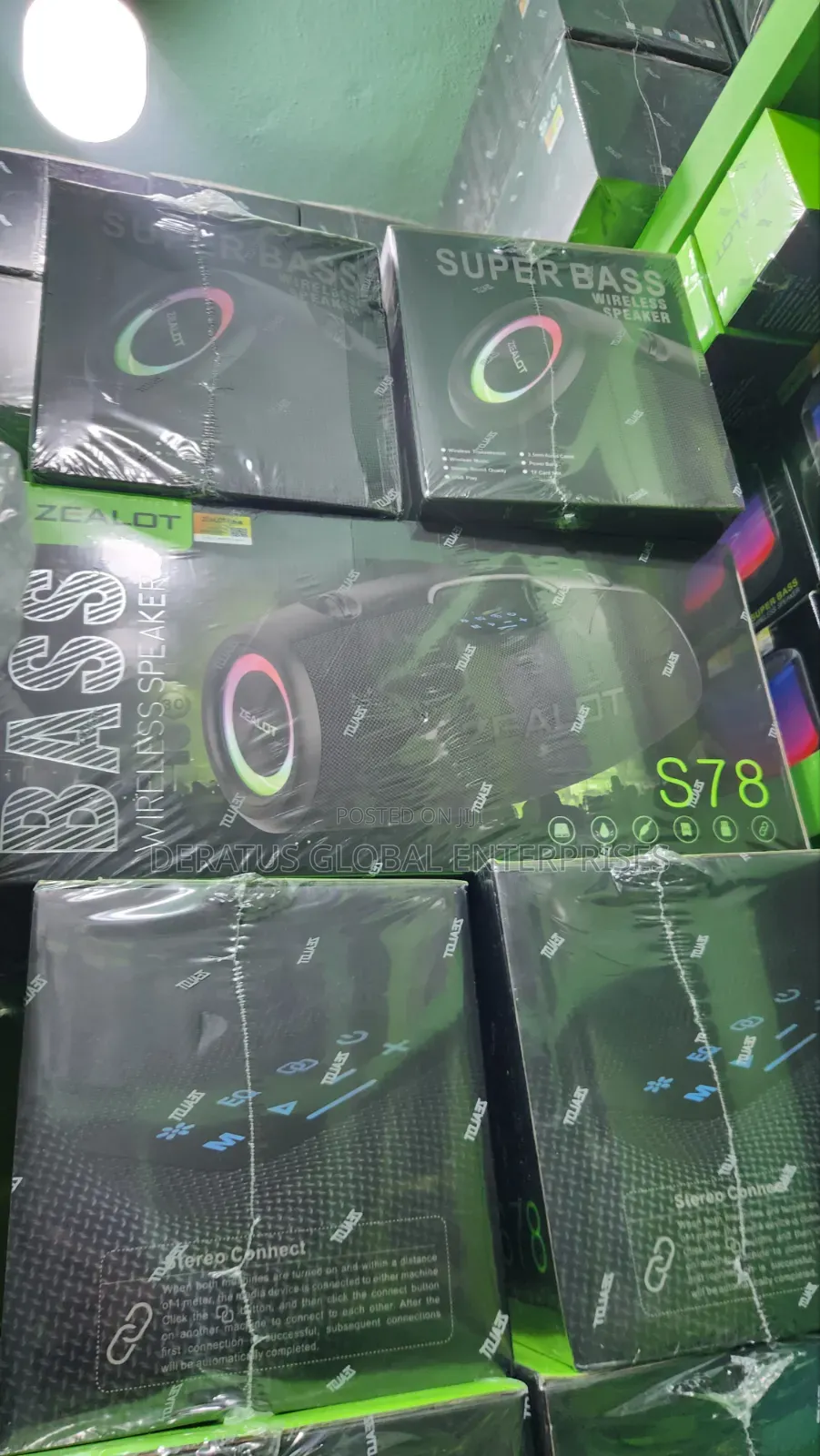 Zealot S78 Wireless Speaker With RGB Lights _ Powerful Bass