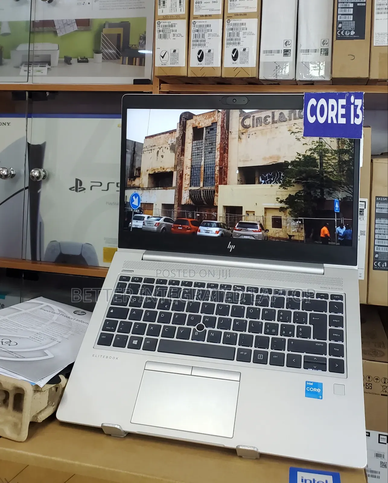 New Laptop HP EliteBook 750 G1 4GB Intel Core i3 SSD 256GB