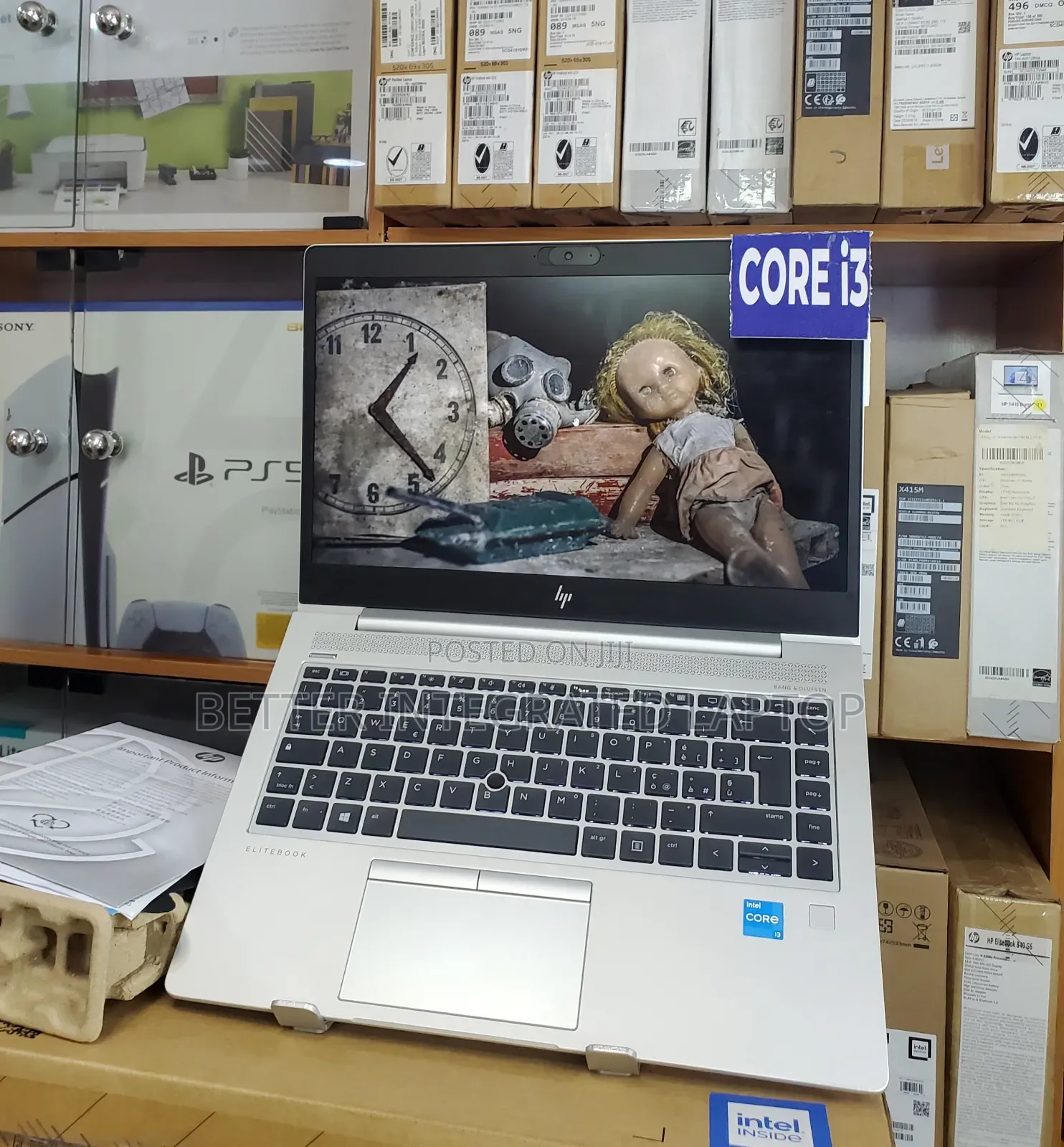 New Laptop HP EliteBook 750 G1 4GB Intel Core i3 SSD 256GB