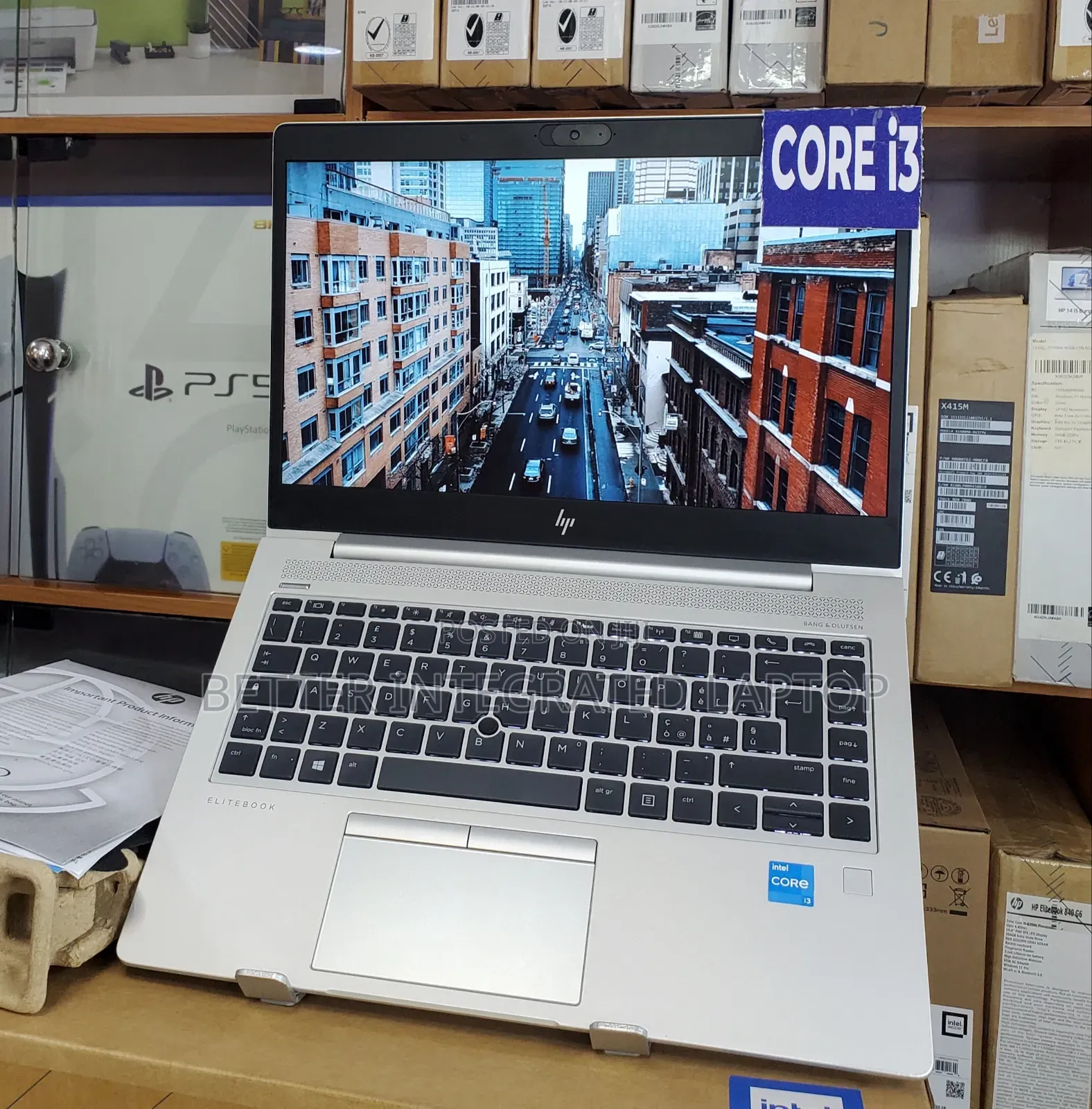 New Laptop HP EliteBook 750 G1 12GB Intel Core i3 SSD 256GB