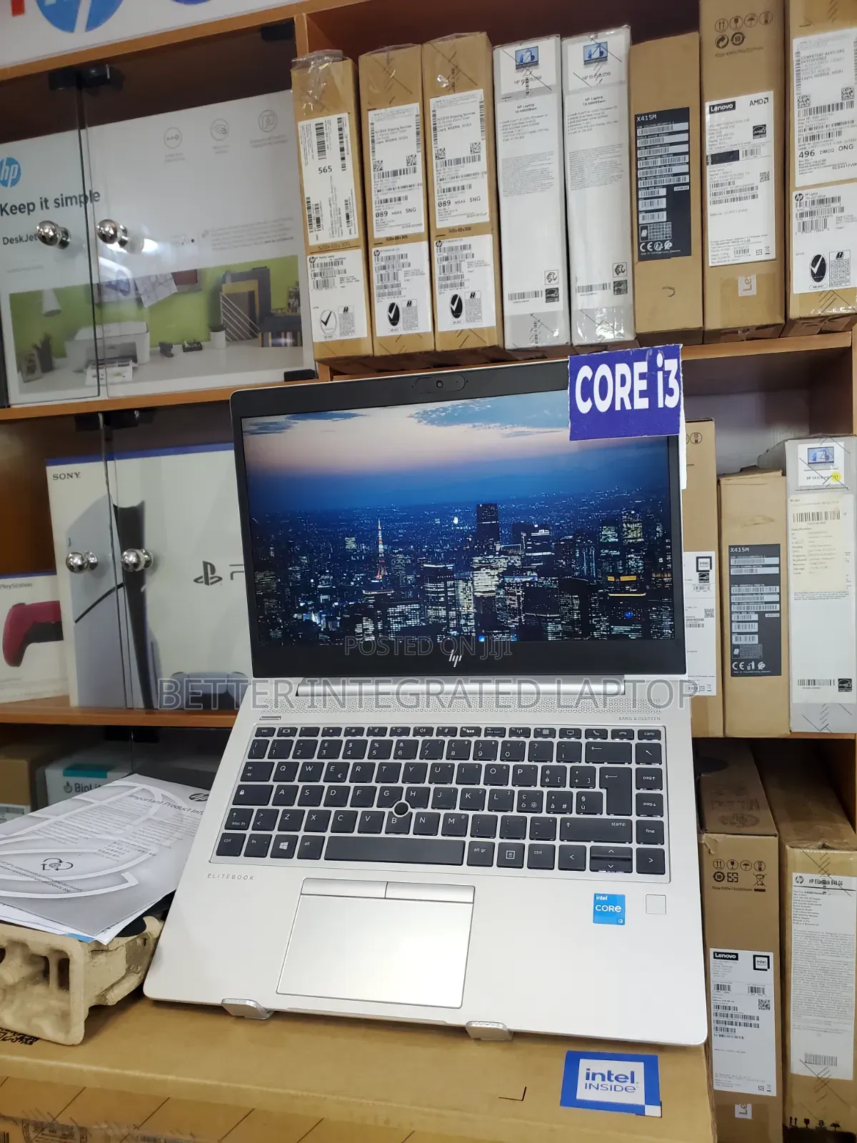 New Laptop HP EliteBook 750 G1 16GB Intel Core i3 SSD 256GB