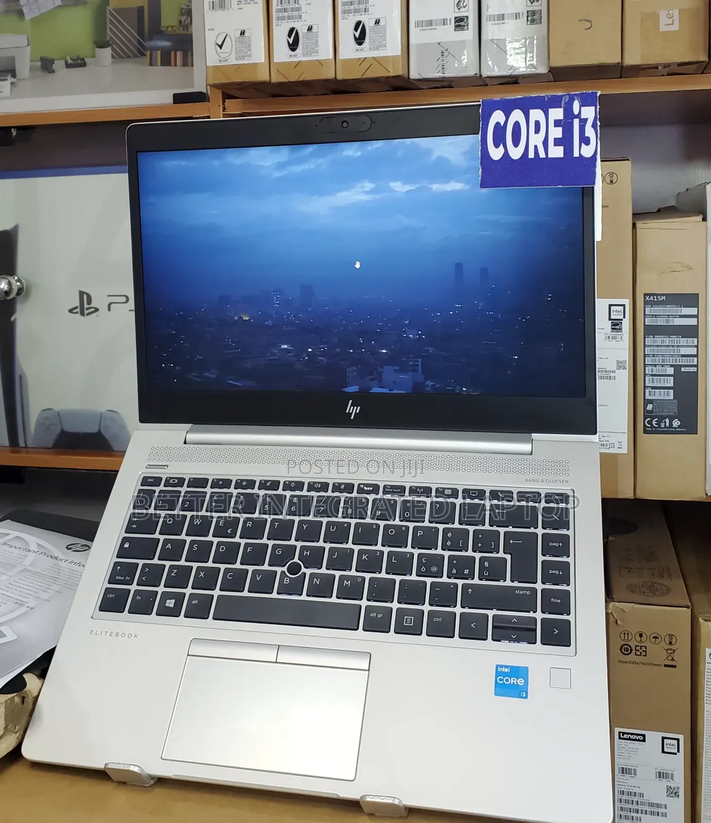 New Laptop HP EliteBook 750 G1 16GB Intel Core i3 SSD 256GB